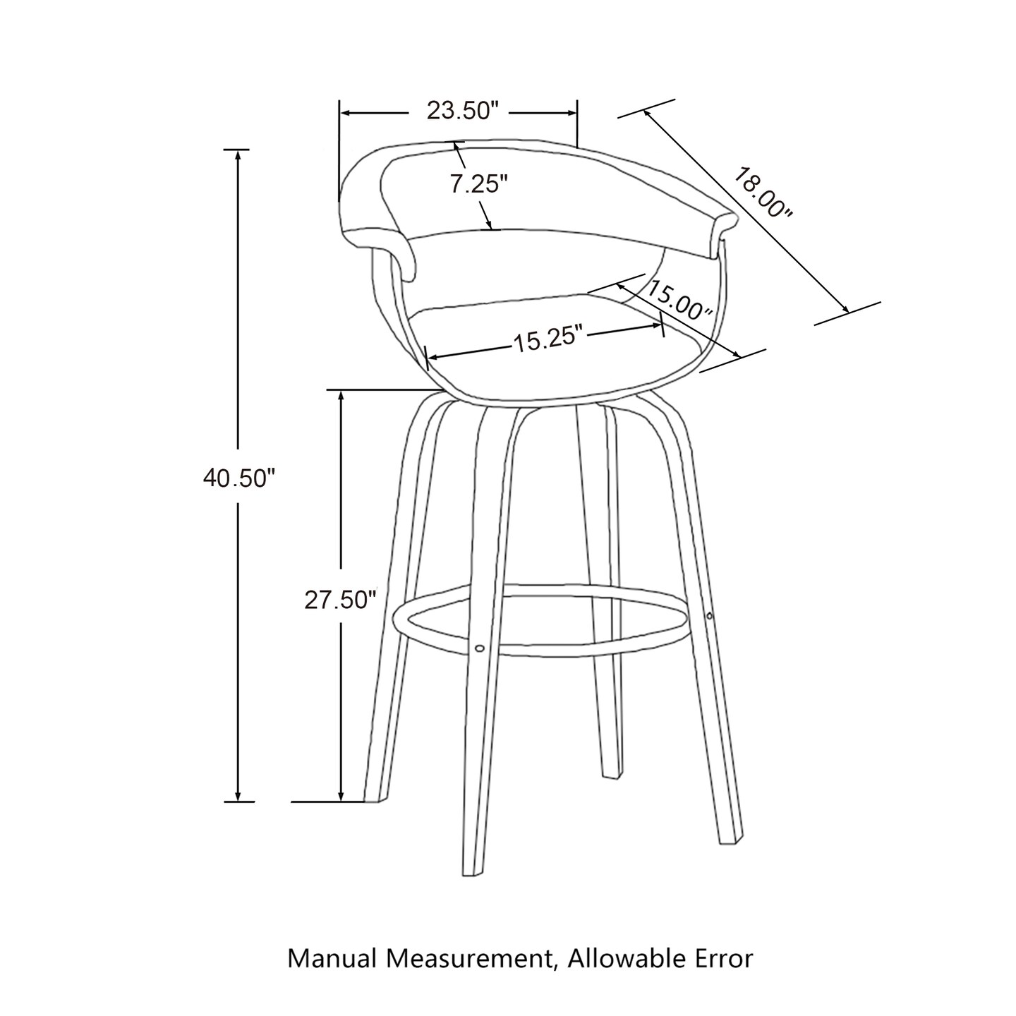 Set of 2/4 Mid-century Modern Leatherette Swivel Bar Stools/Counter Stools with Walnut Bentwood Frame