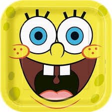 SpongeBob SquarePants 9&#x22; Paper Plates - 8ct