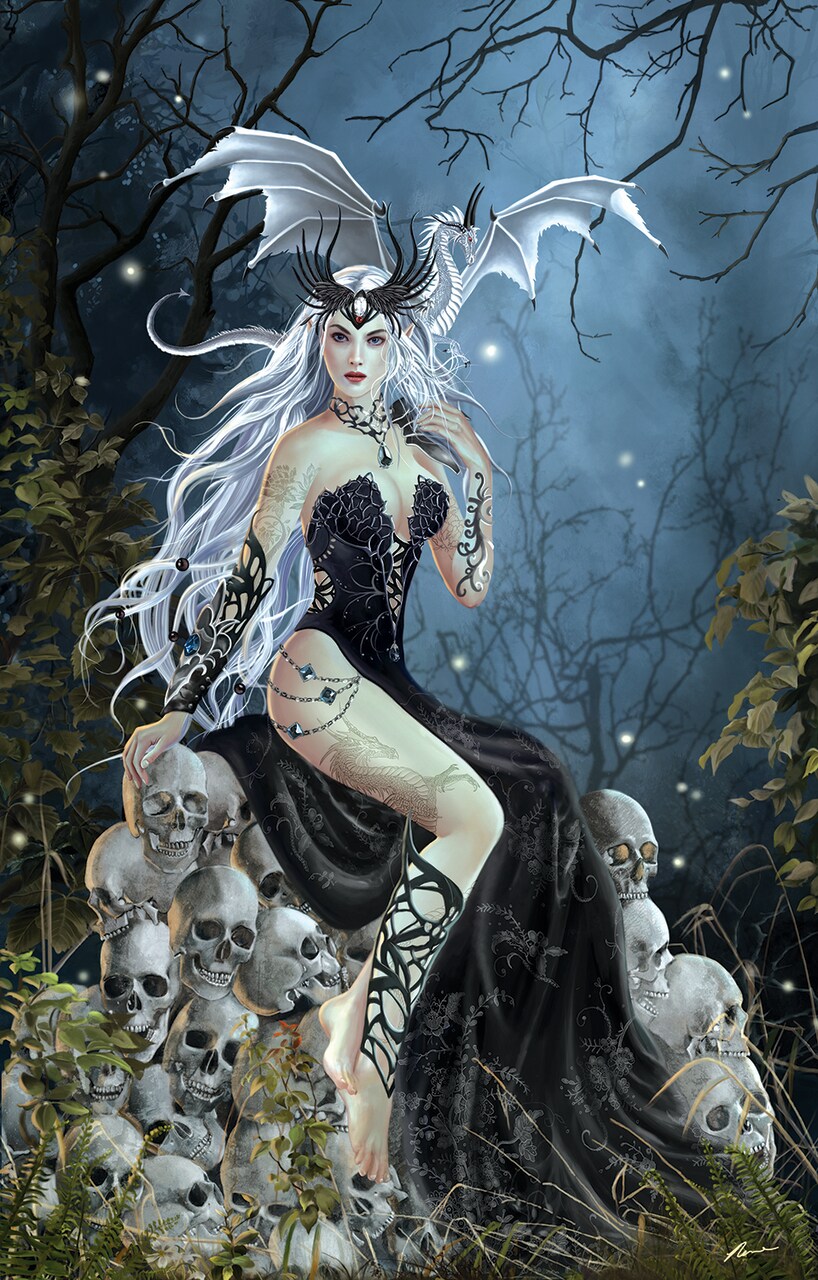 Sunsout Mad Queen 1000 pc  Halloween Jigsaw Puzzle 67603