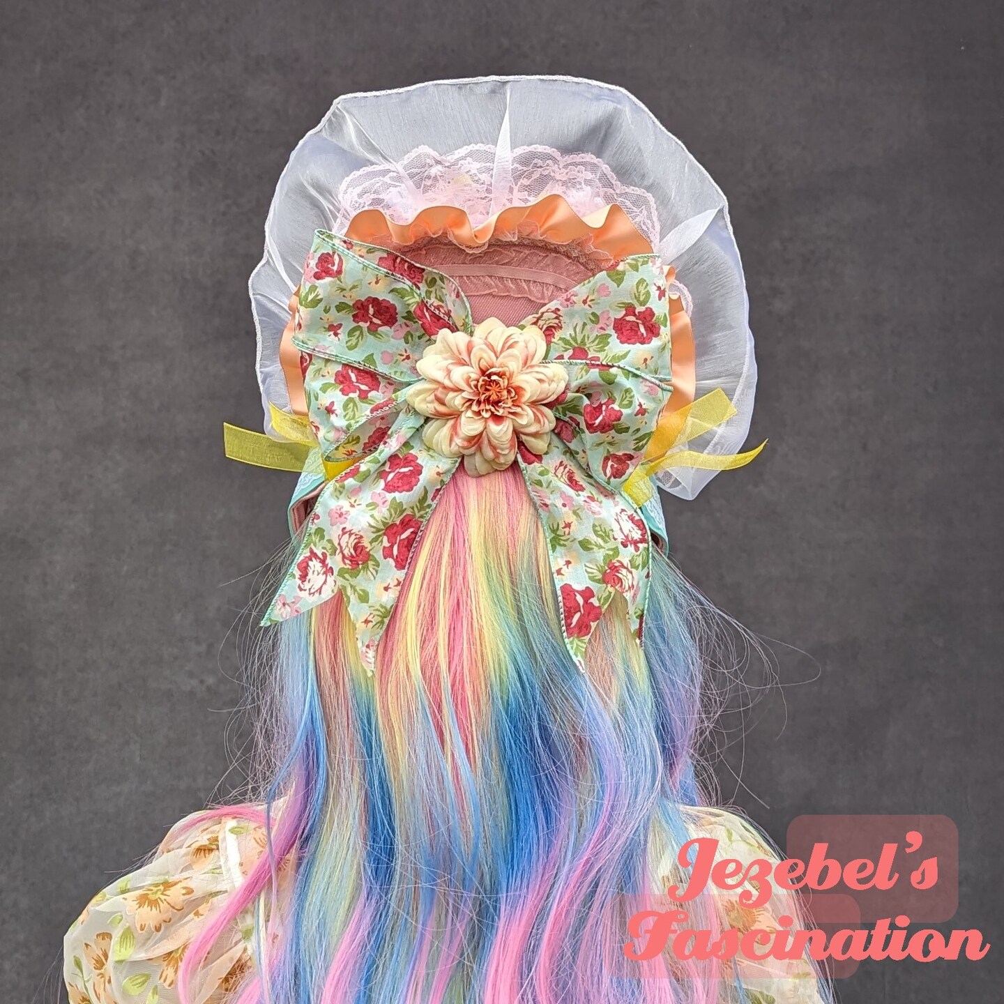 Easter Eggs Bonnet Gay Parade Headpiece, Bunny Spring 