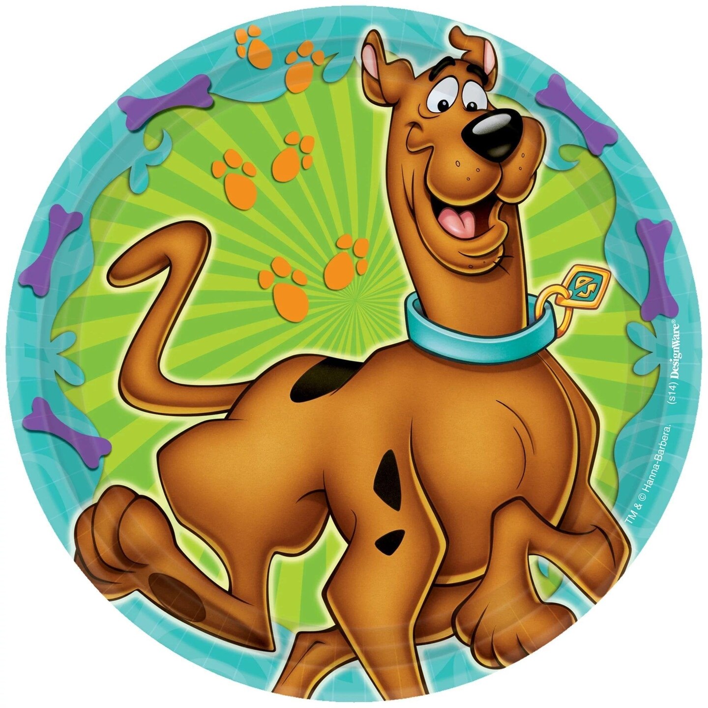 Scooby-Doo Where Are You 7&#x22; Paper Plates - 8ct