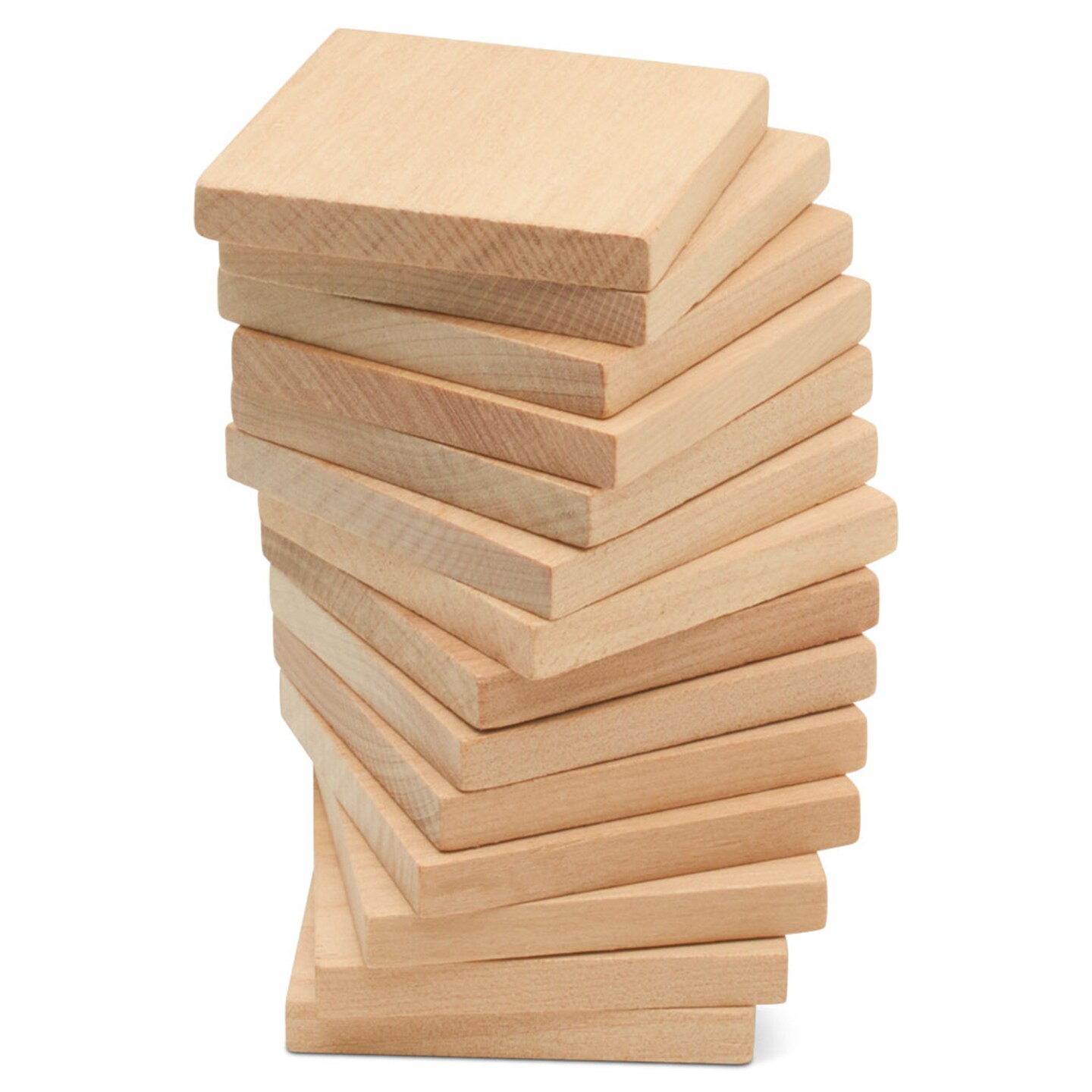 Wood Tiles, Multiple Sizes Available, Blank Wood Squares for Crafts | Woodpeckers