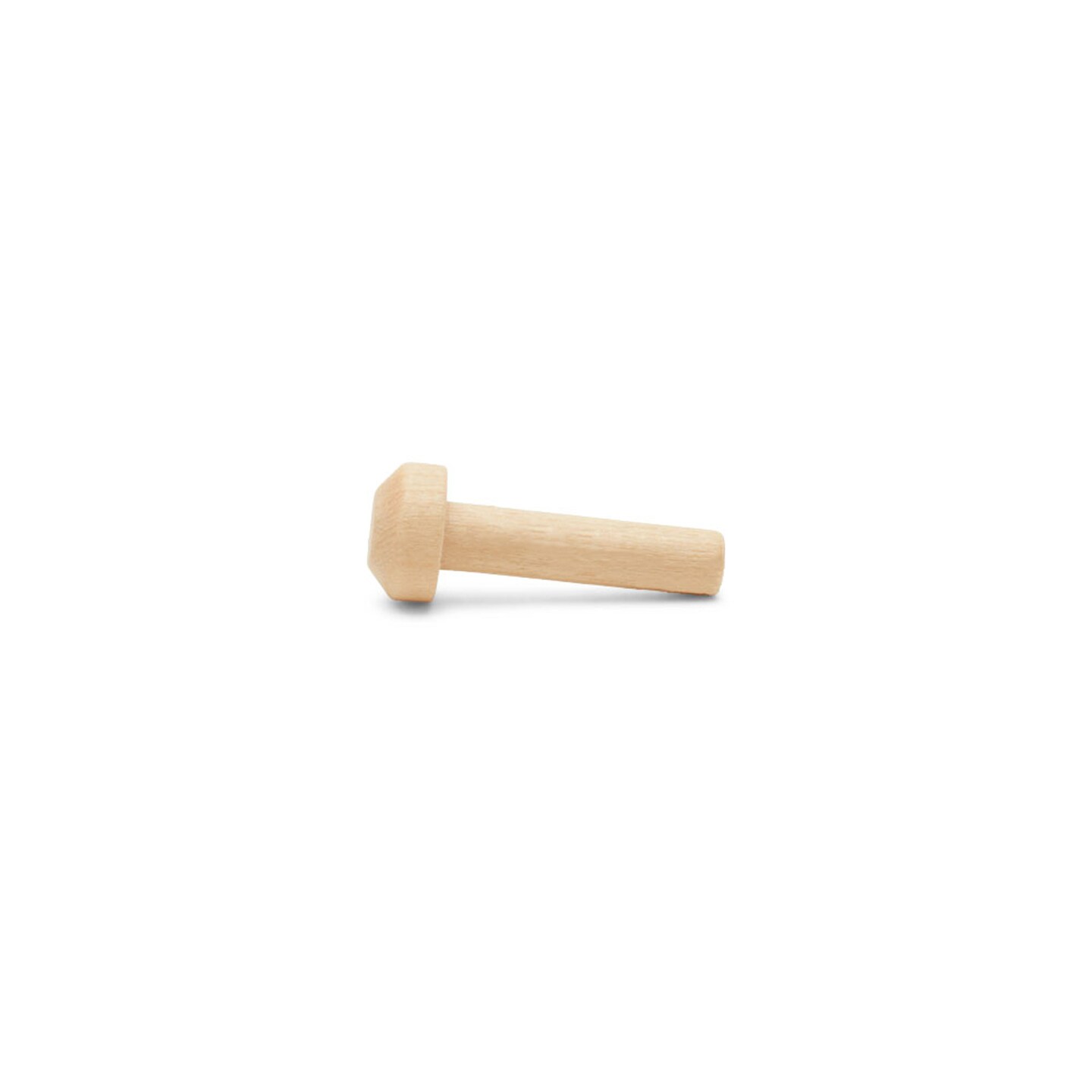 Wood Axle Pegs Multiple Sizes Available, Mini Wood Train Craft Parts for Wood Wheels | Woodpeckers