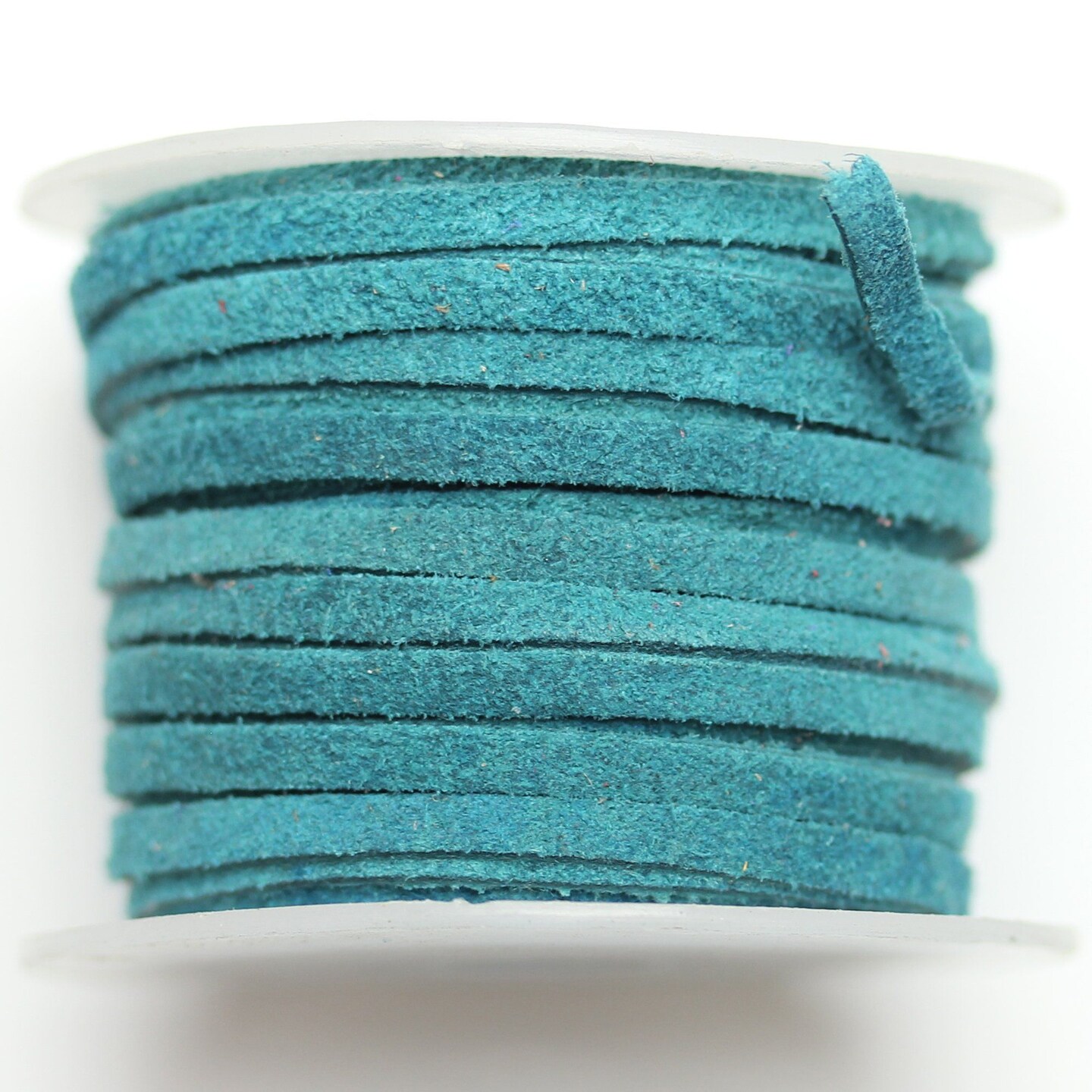 Dyed Suede Cording 3mm Teal Leather & Suede Michaels
