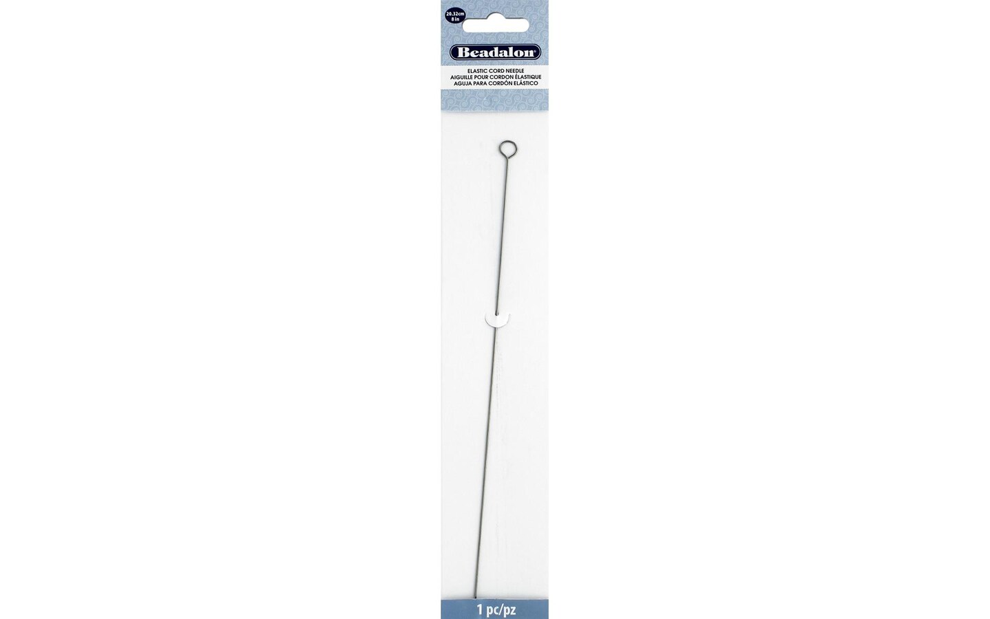 Beadalon Elastic Cord Needle 8&#x22;