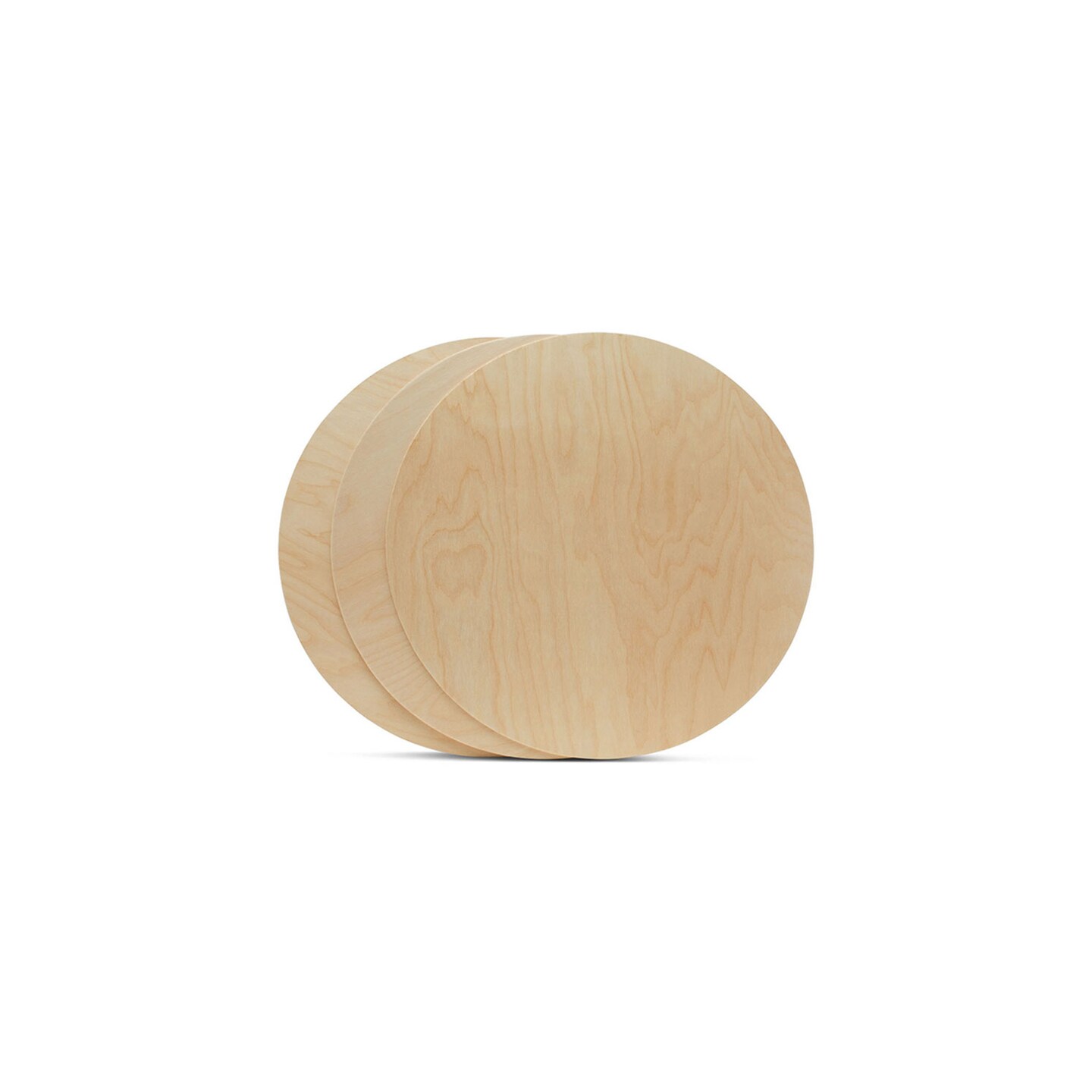 Wood Circles 12 inch, 1/8 Inch Thick, Birch Plywood Discs, Pack of 10  Unfinished Wood Circles for Crafts, Wood Rounds by Woodpeckers