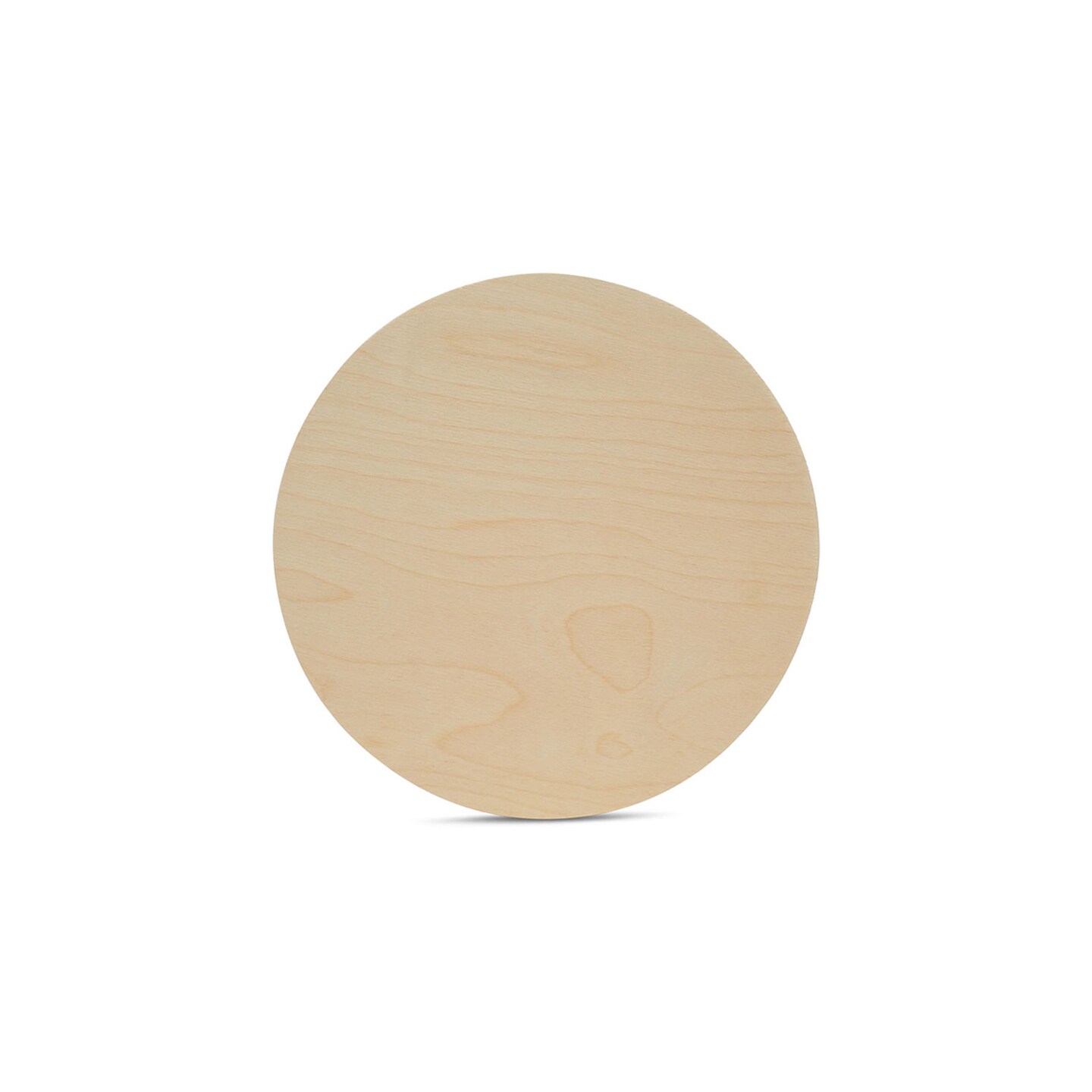 Wood Circles 24 inch 1/2 inch Thick, Unfinished Birch Plaques