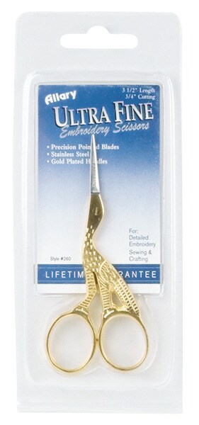Stork - Ultra Fine Embroidery Scissors 3.5&#x22;