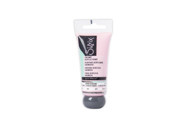 Cherry Blossom Effectz Creamy Matte Acrylic Paint - Sizzix