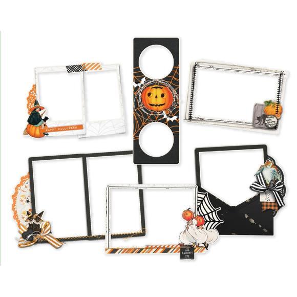 Simple Vintage October 31st Chipboard Frames Simple Stories Embellishments Michaels