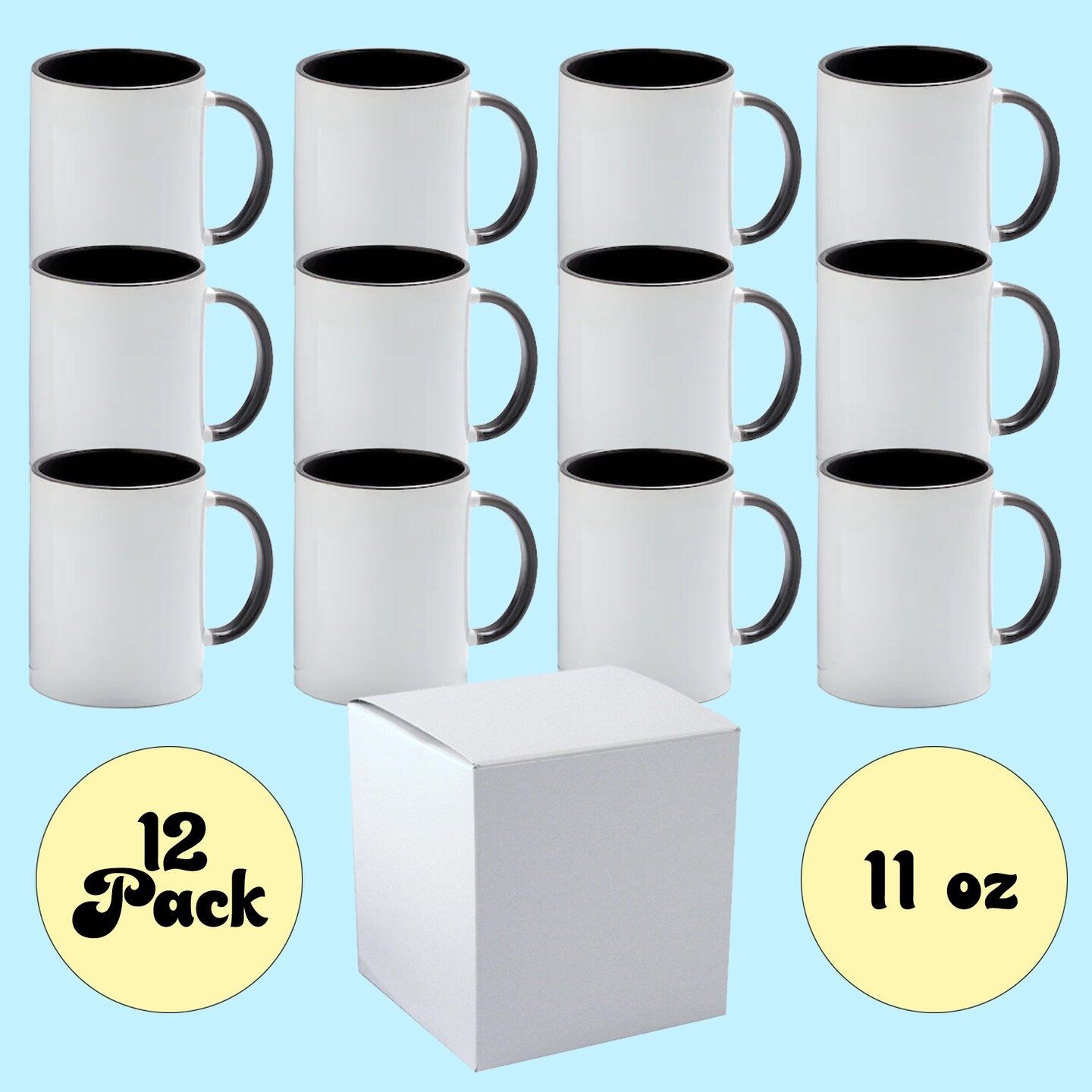 15 oz sublimation Mug Combo mugs, sublimatable mugs, dish washer