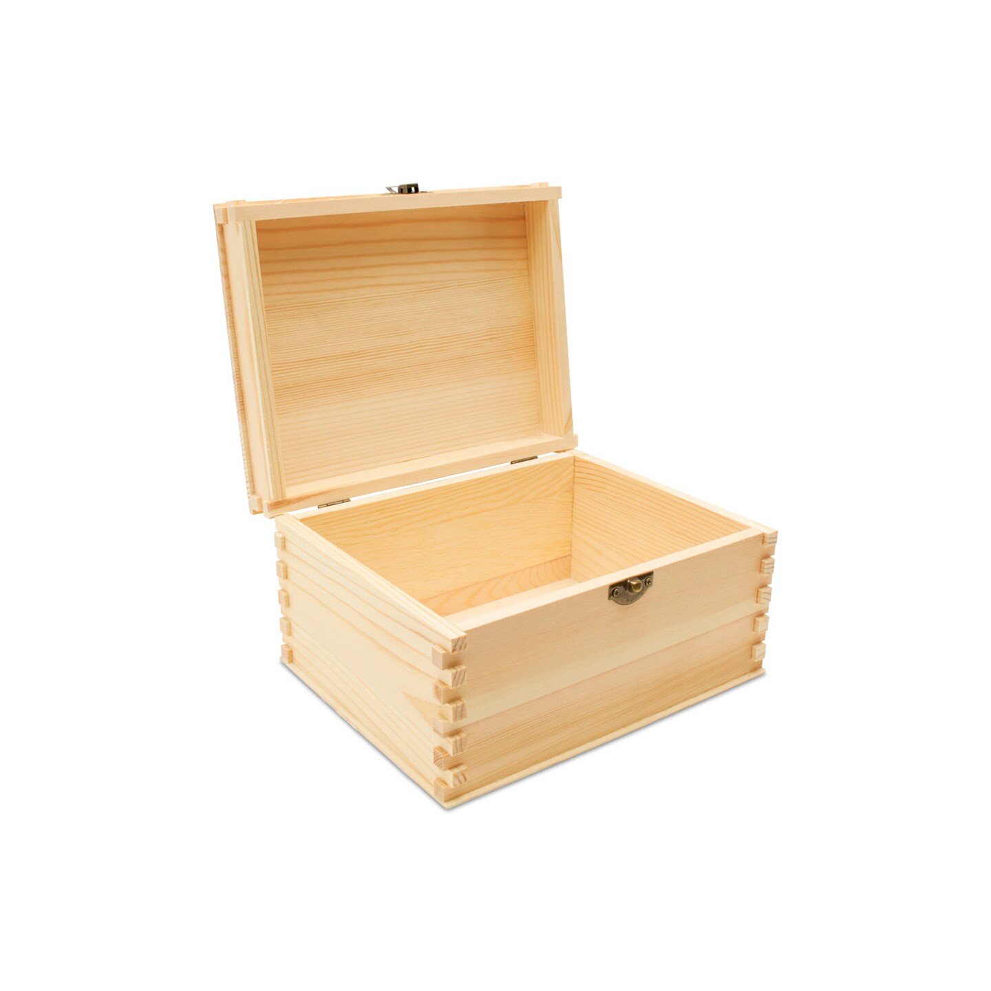 Wooden Nesting Boxes with Hinged Lids, Unfinished, Set of 3 |Woodpeckers