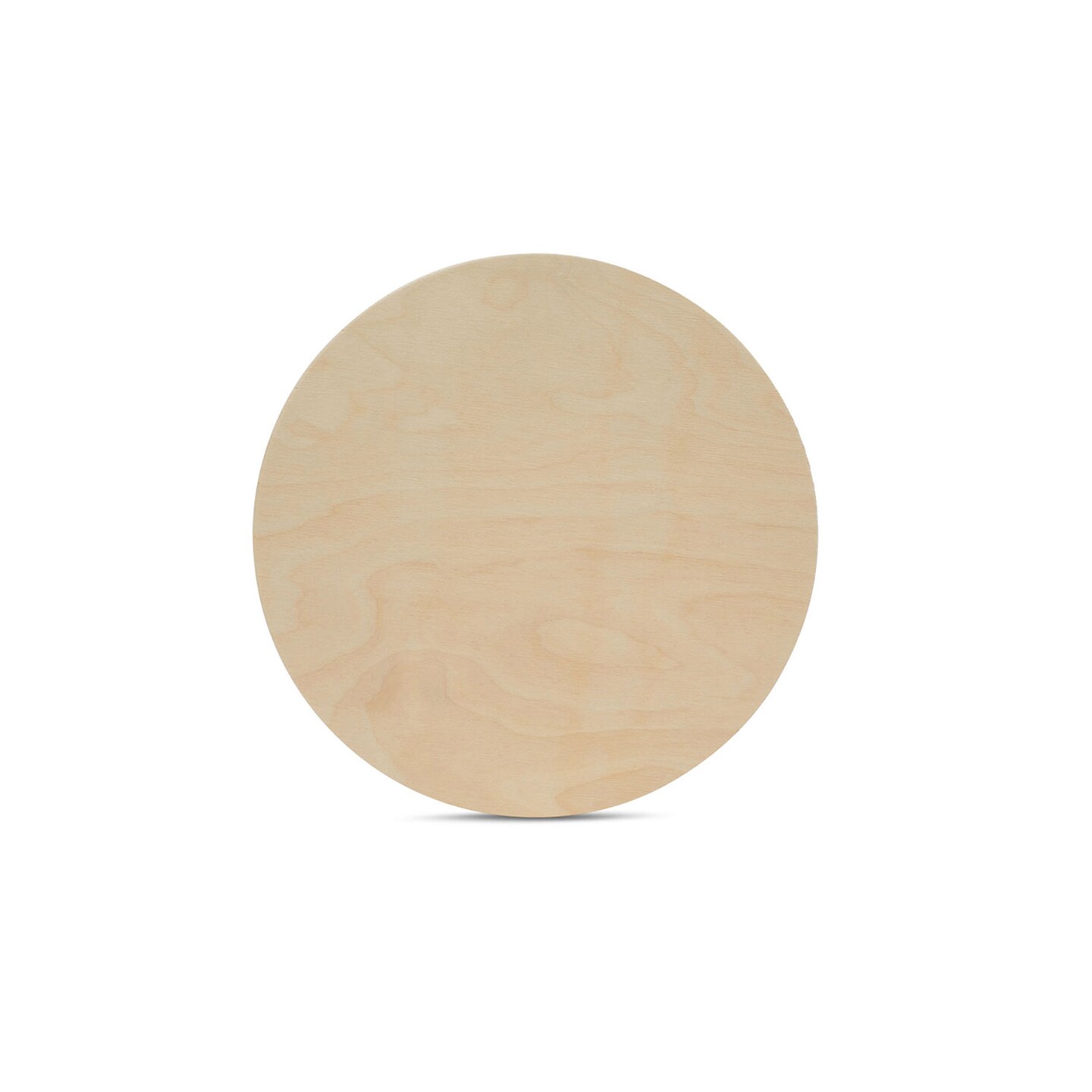 2 Pack 14 Inch Wood Circles 2.1 MM PLAIN MDF for Crafts, Acejoz Round Wood  Plywood