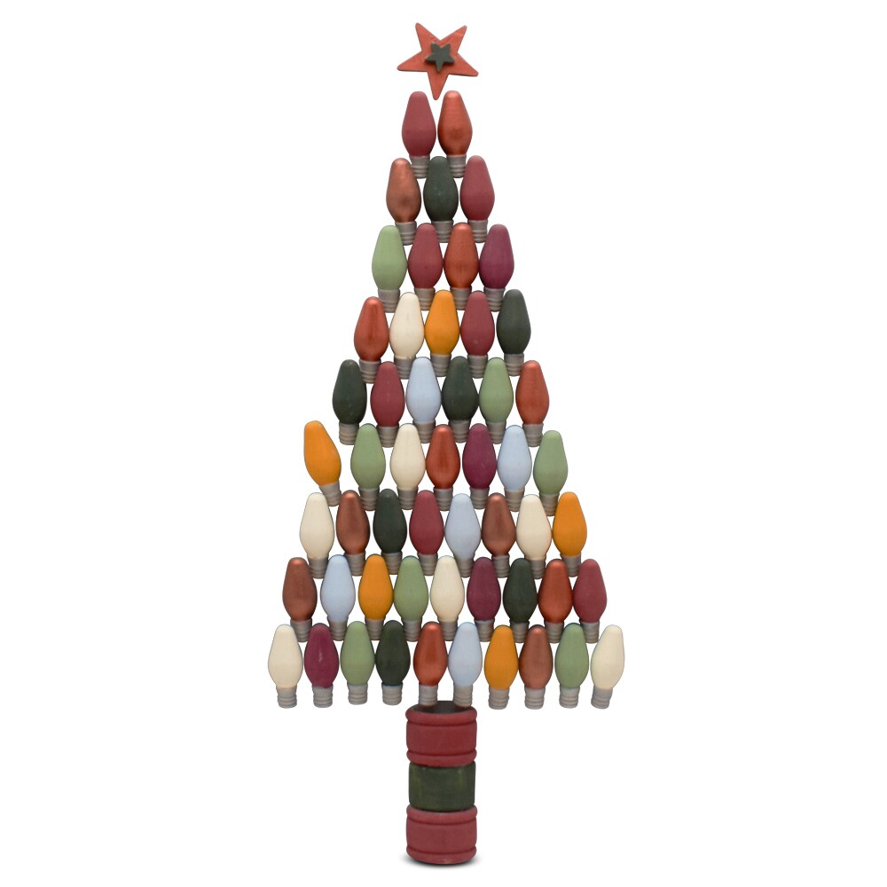 Wood Christmas Light Bulb 2-1/8 inch Unfinished, Crafts & Ornaments |Woodpeckers