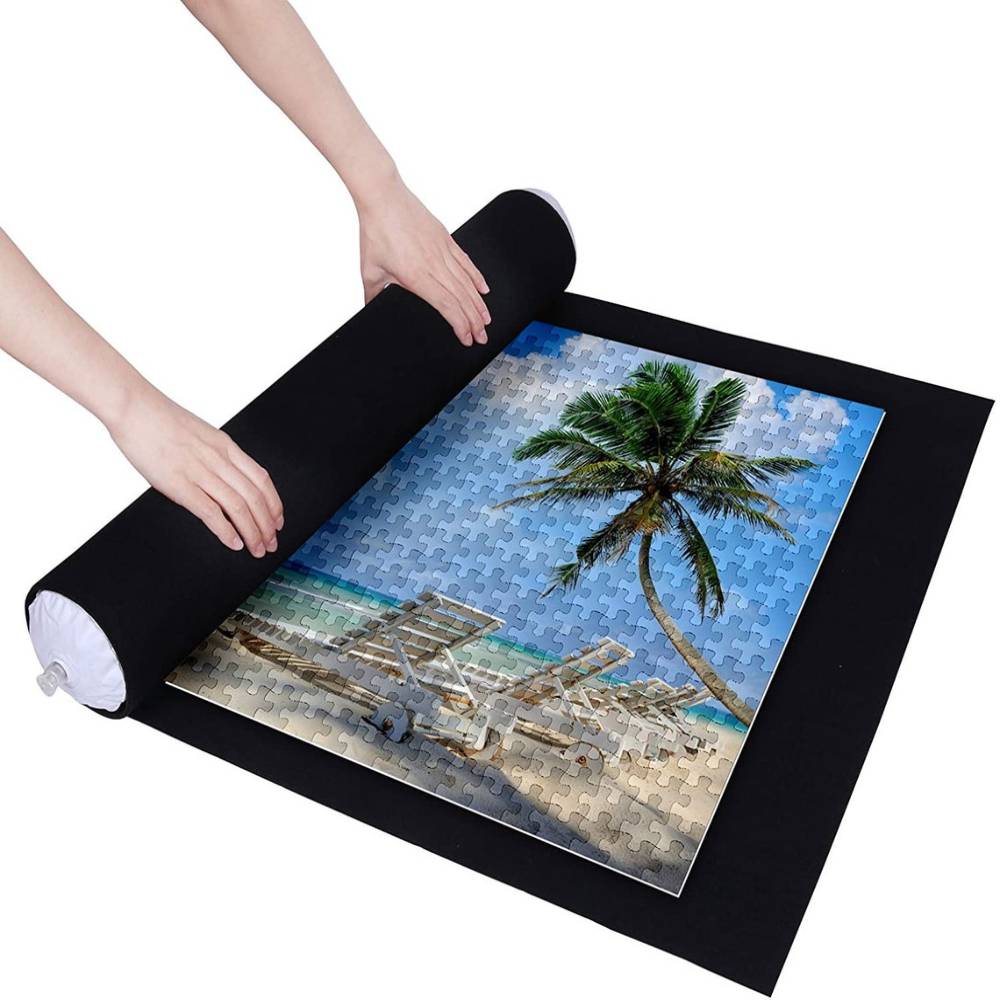 Jigsaw Puzzle Roll Mat Table Board Accessory for Puzzles Jigsaw Roll Up to 1500 Pieces
