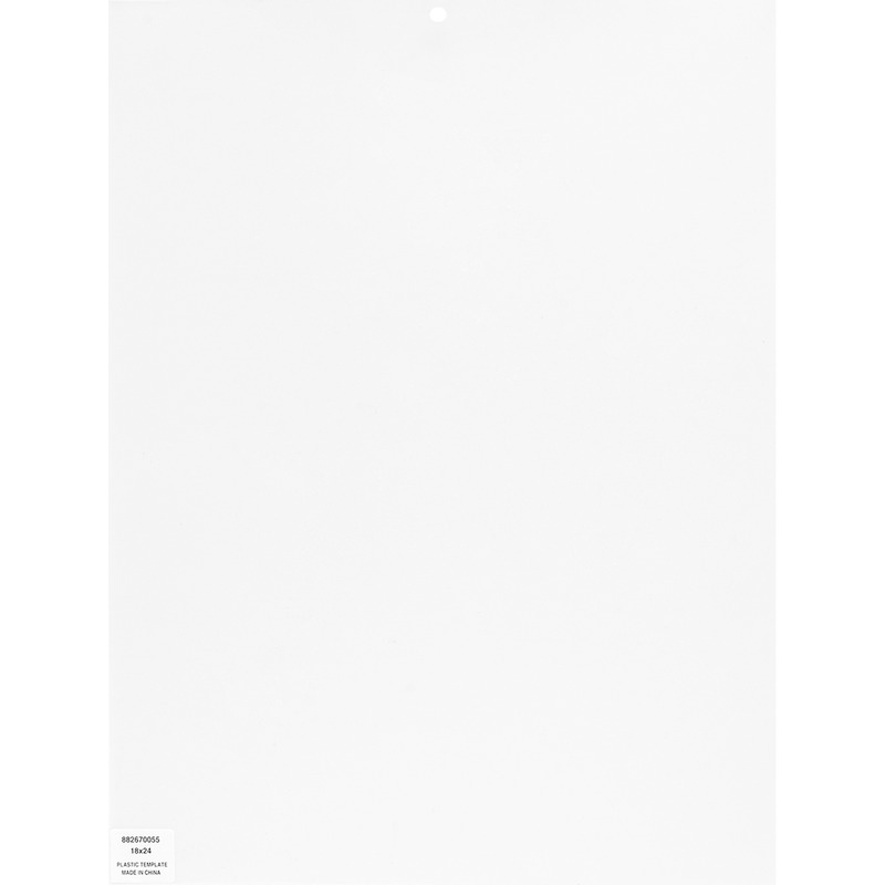 18&#x22;X24&#x22; - No-Melt Mylar Template