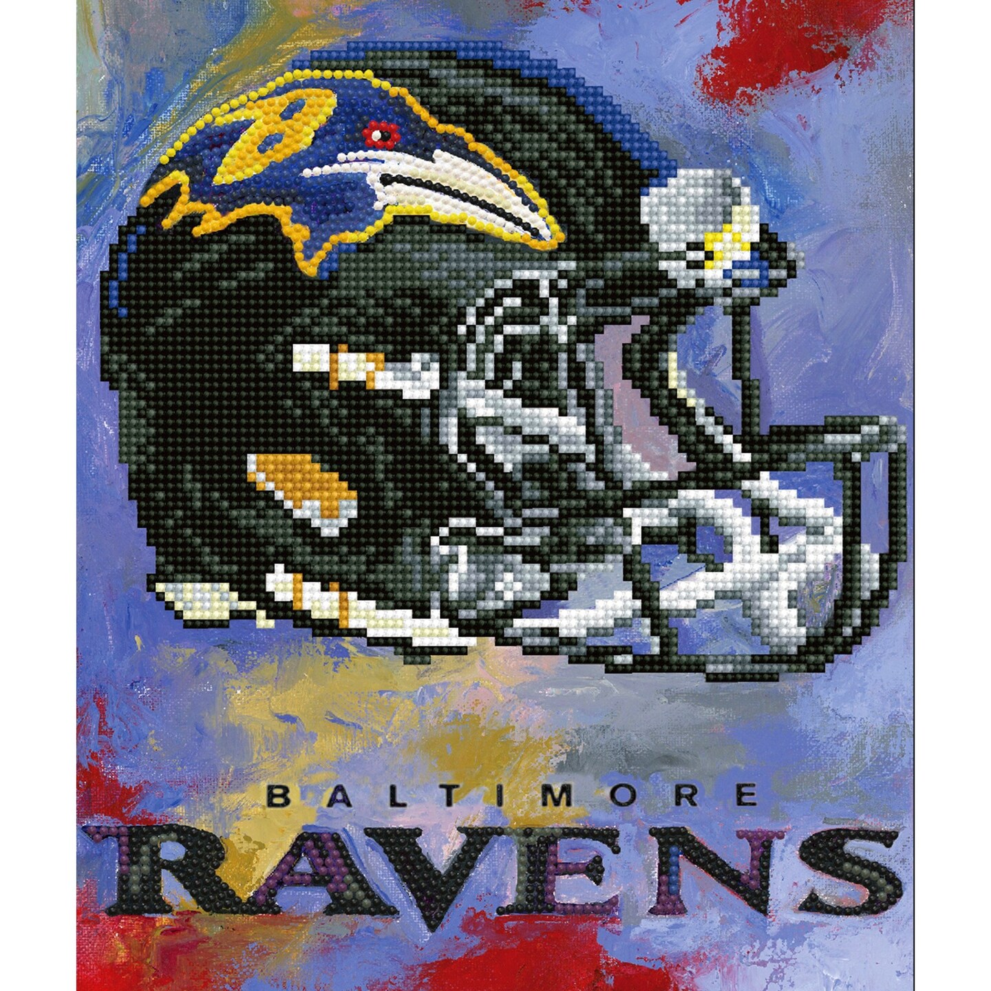 NFL BALTIMORE RAVENS DIAMOND ART CRAFT KIT