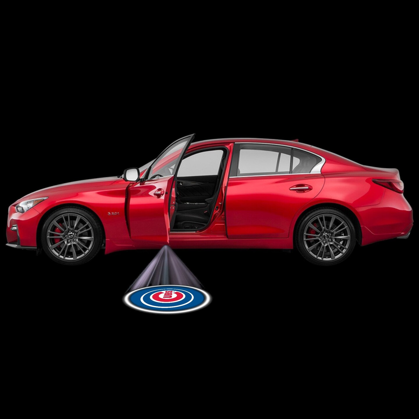 MLB Chicago Cubs LED Car Door Light