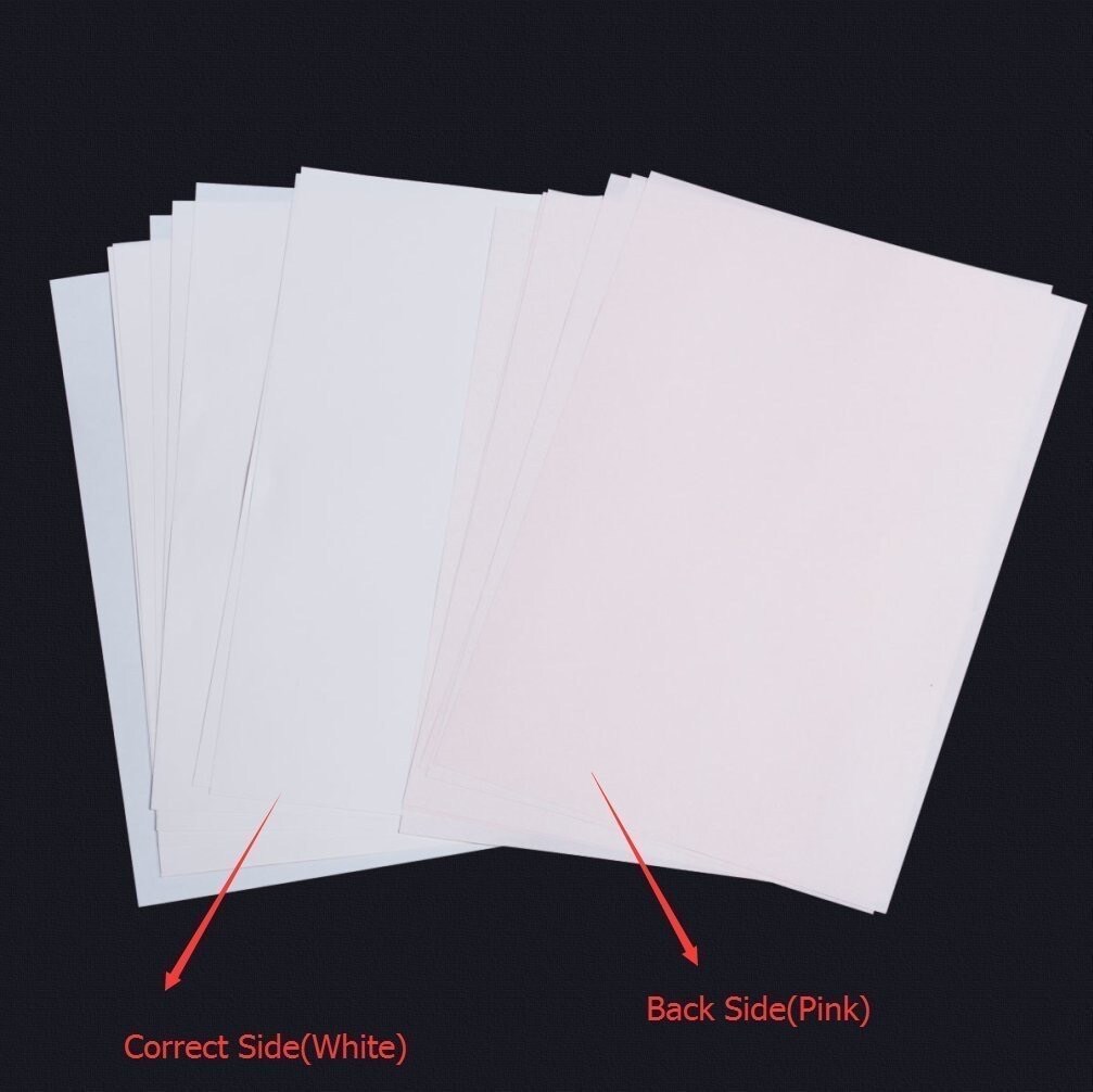 Dye Sublimation Transfer Paper SUBLIPAPER 100 Sheets 8.5”x11” – INKRAZ