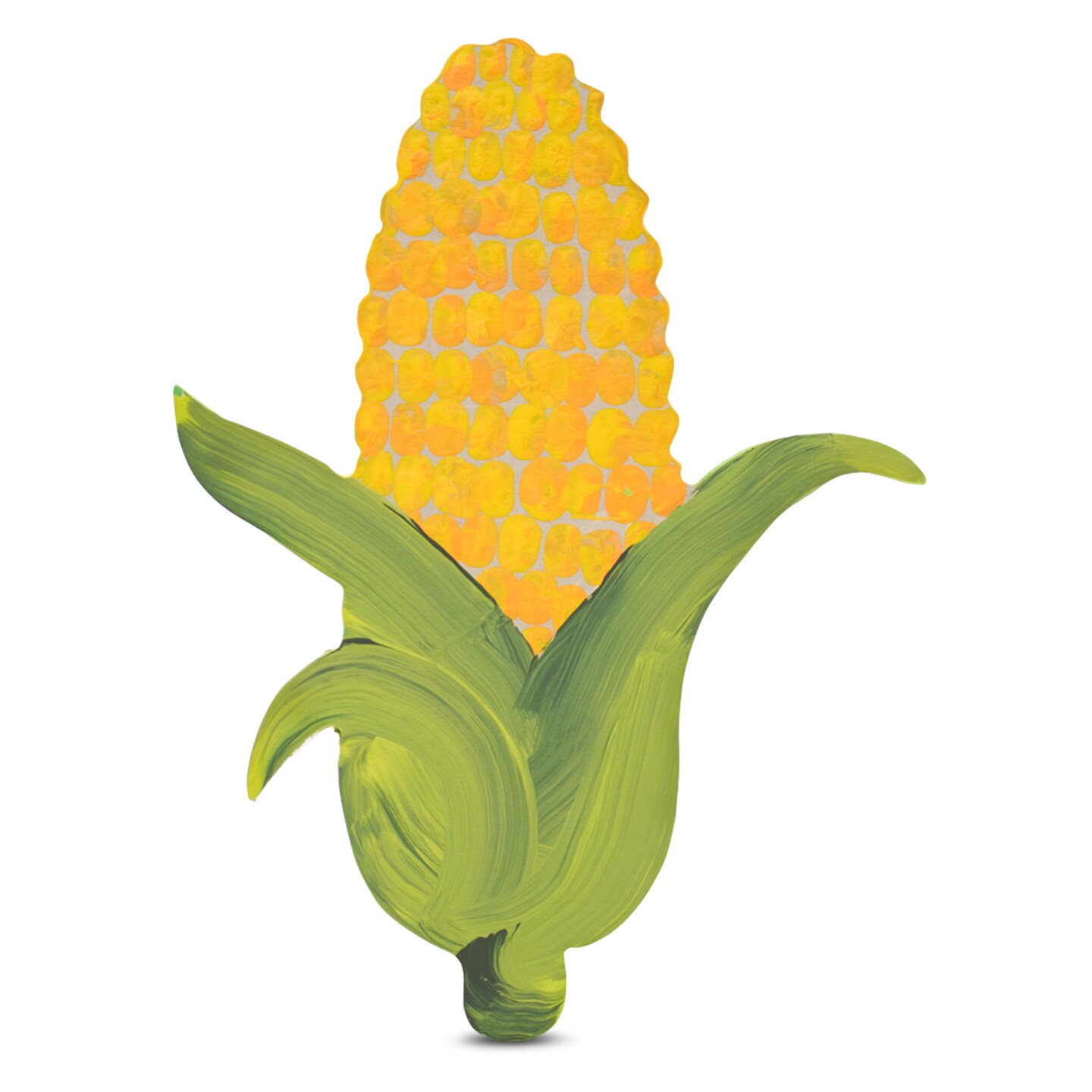 Corn on the Cob Wood Cutout 12"x9", Unfinished for Autumn Crafts | Woodpeckers
