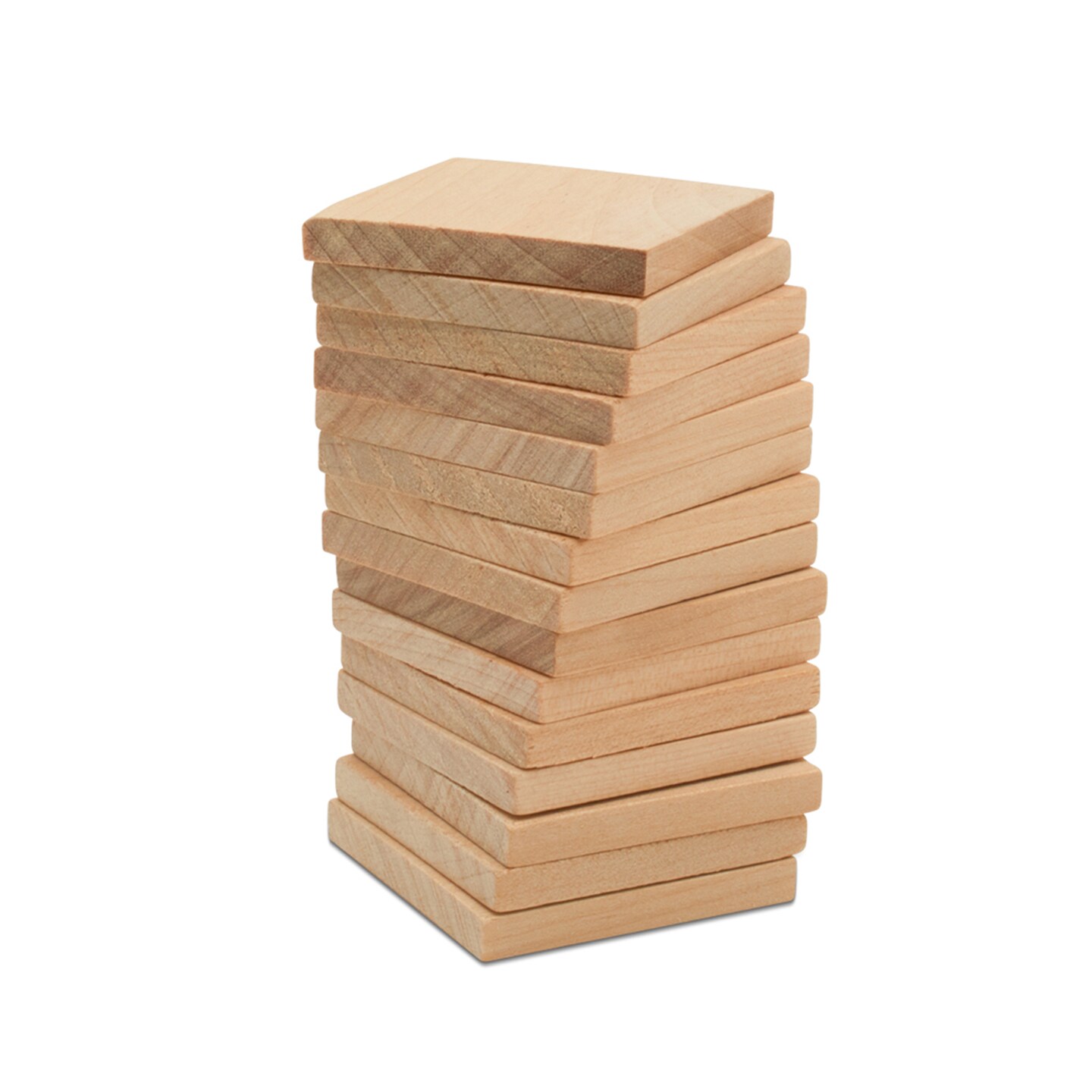 Wood Tiles, Multiple Sizes Available, Blank Wood Squares for