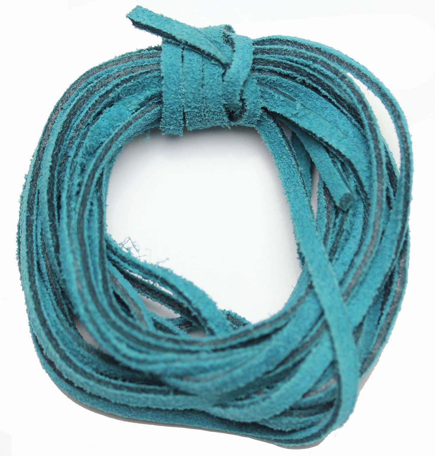 Dyed Suede Cording 3mm Teal Leather & Suede Michaels