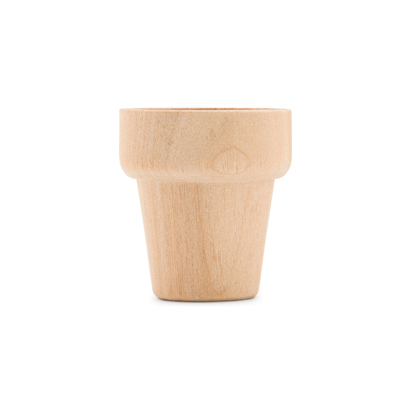 Small Craft Flower Pot, Multiple Sizes Available, Unfinished Wooden Flower Pot to Paint | Woodpeckers