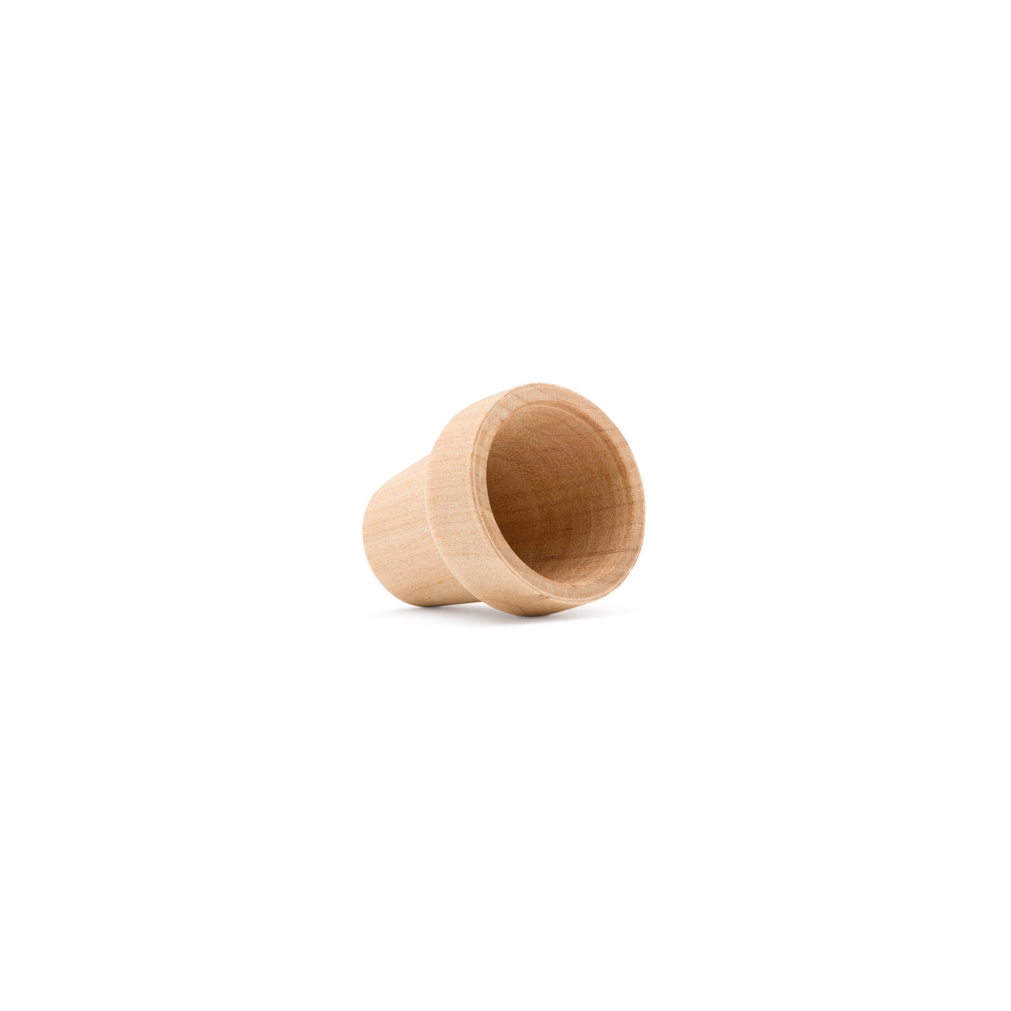 Small Craft Flower Pot, Multiple Sizes Available, Unfinished Wooden Flower Pot to Paint | Woodpeckers