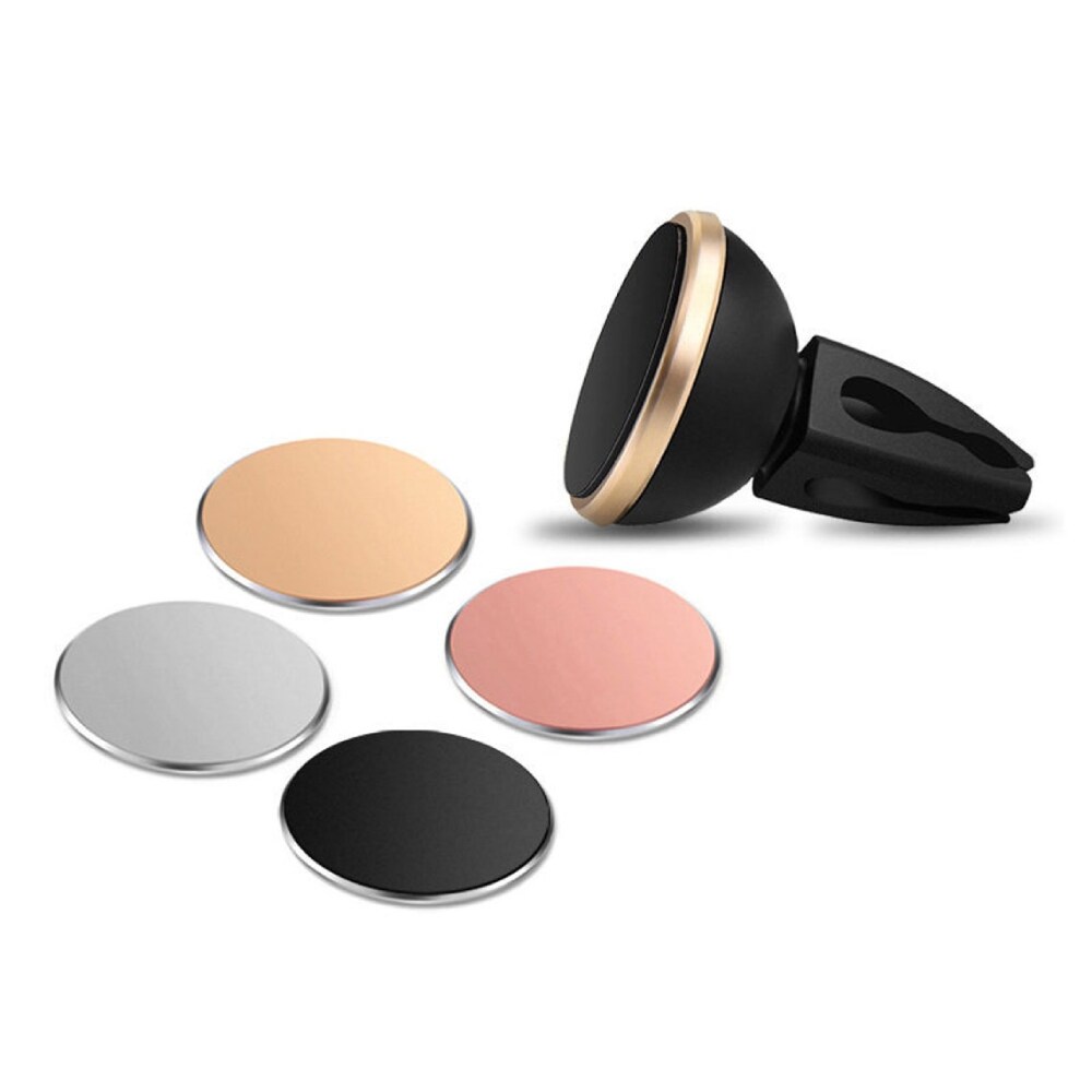 2 Pack Metal Plate Adhesive Sticker Replace For Magnetic Car Mount Phone