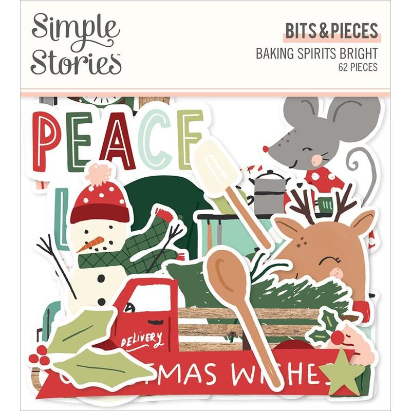 Baking Spirits Bright Bits &#x26; Pieces Die-Cuts - Simple Stories