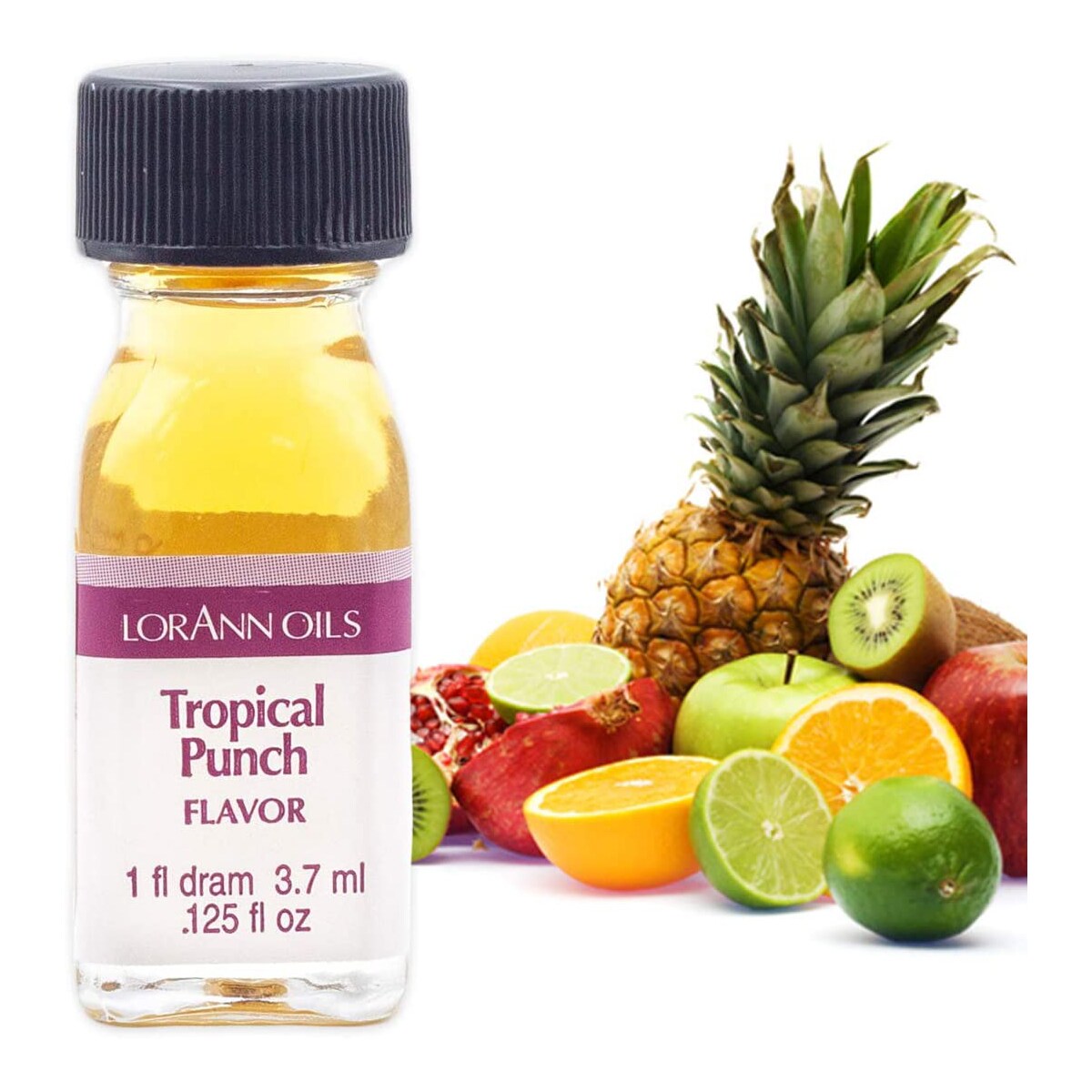LorAnn Oils StrengthFlavor Food Flavor, 1 Dram Bottle, .0125 fl oz - 3.7ml, - 5 Pack Variety Pack - Set 2