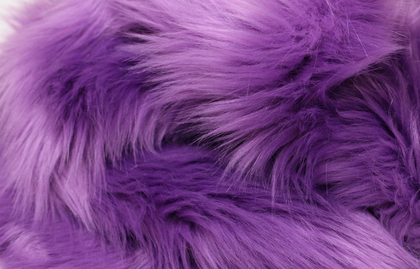Purple Lilac Faux Fur by Trendy Luxe