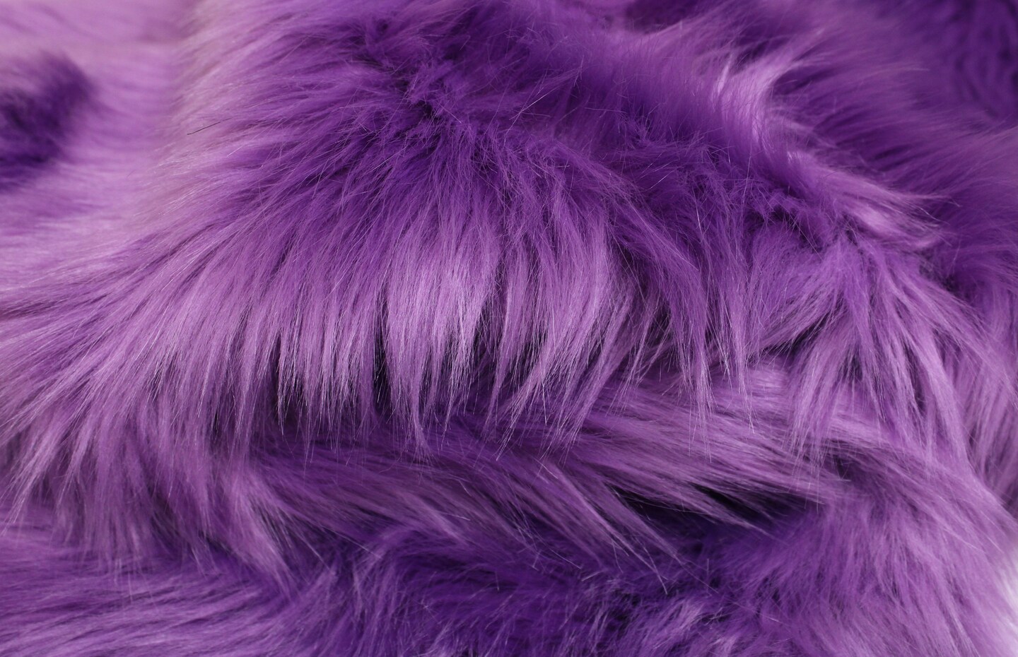 Purple Lilac Faux Fur by Trendy Luxe