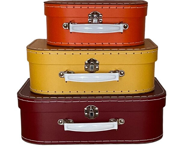 Autumn Decorative Storage Boxes - Set of 3 or 1 Box of Specific Design