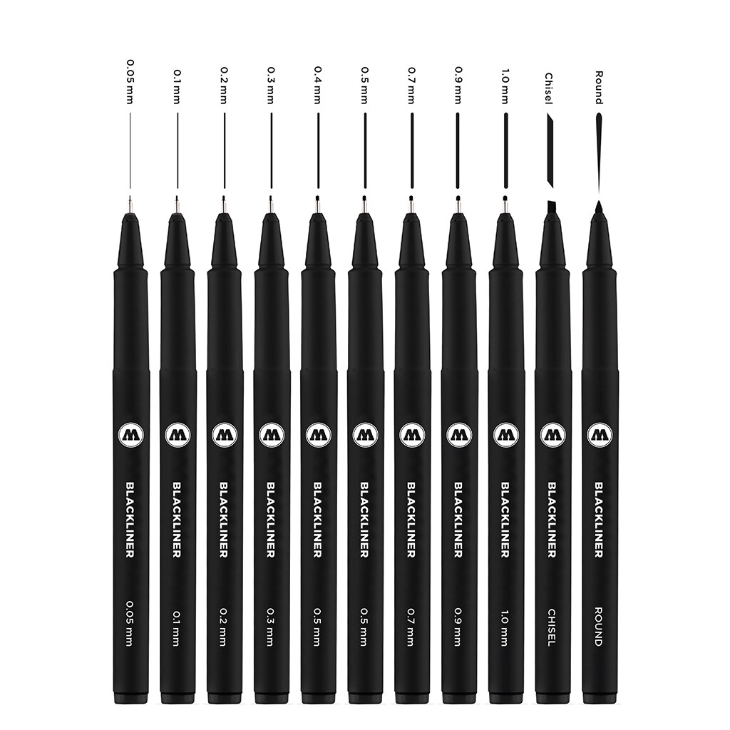 Molotow Blackliner Pen Sets