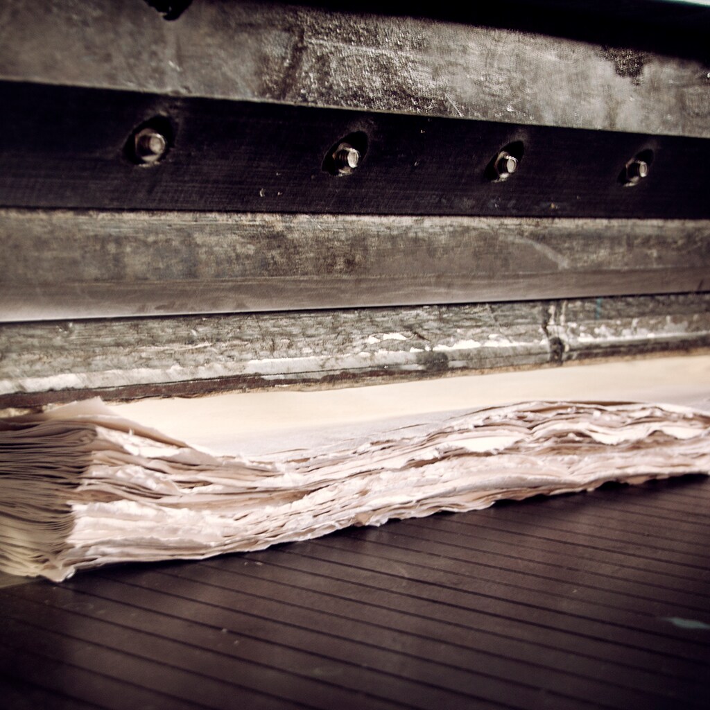 4-Deckle Watercolor Book 100% Cotton 6 X 12 300 GSM Cold Press 24 Shts / 48 Pages