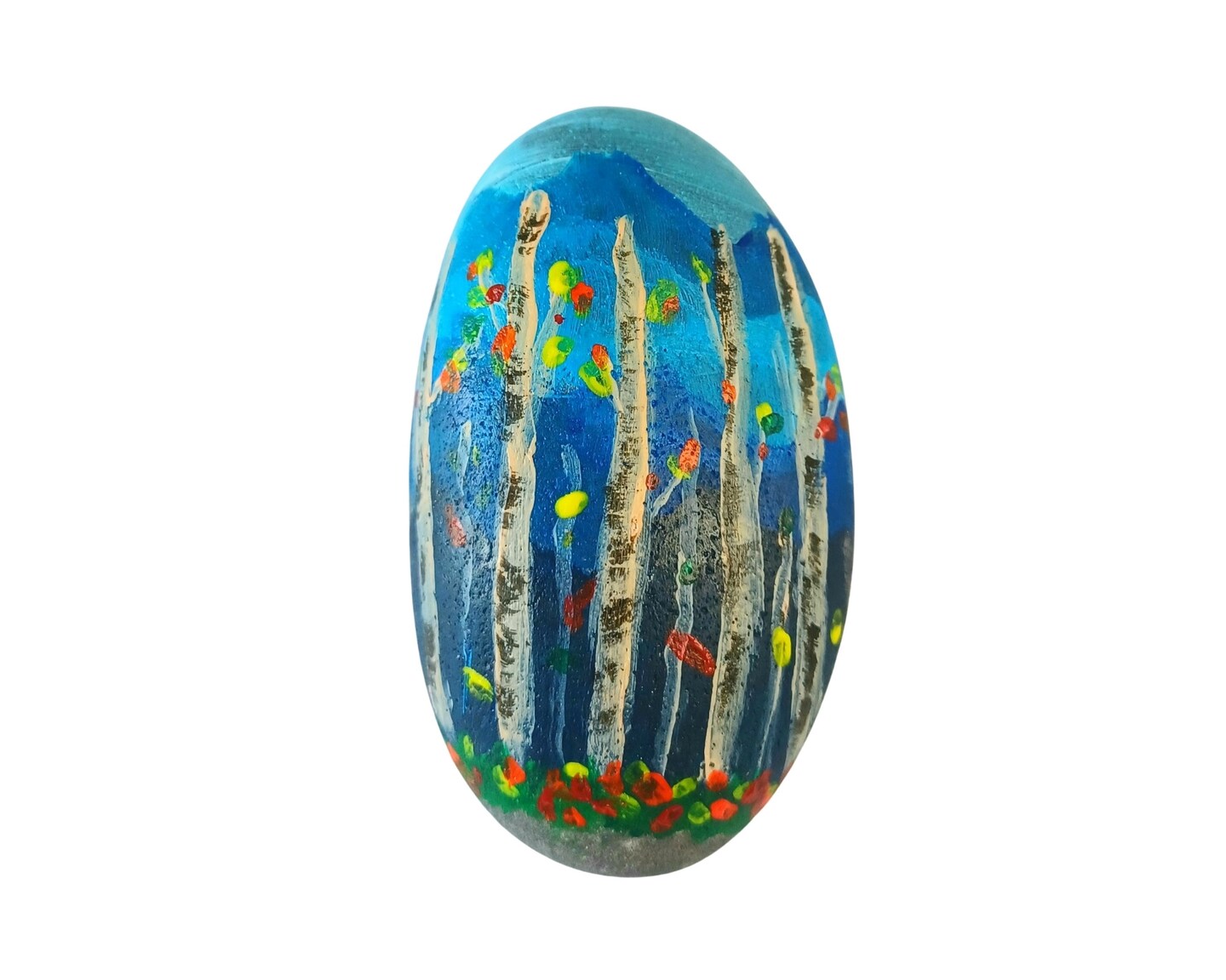 Paint Kit - Birch Graffiti Rock Painting Kit & Video Lesson - Rock Art - Garden Decor