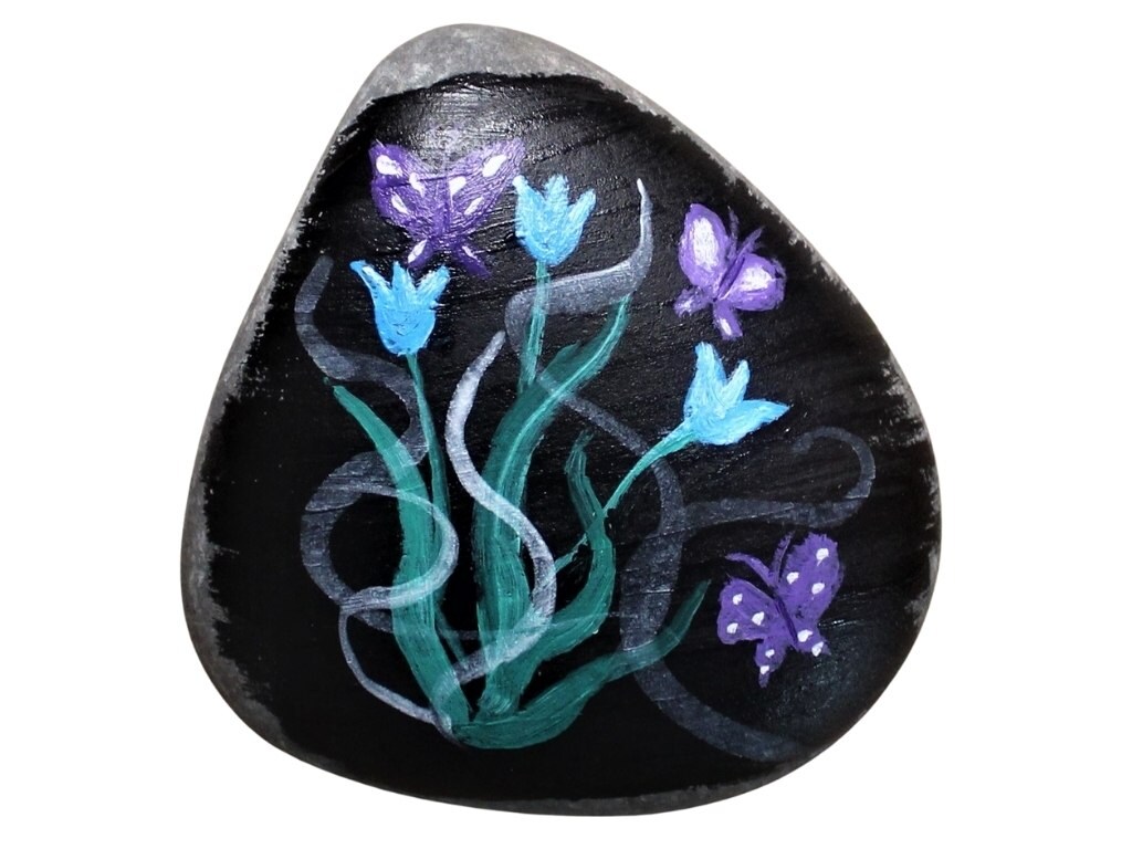 Butterfly Enchantment Rock Painting Kit &#x26; Video Lesson