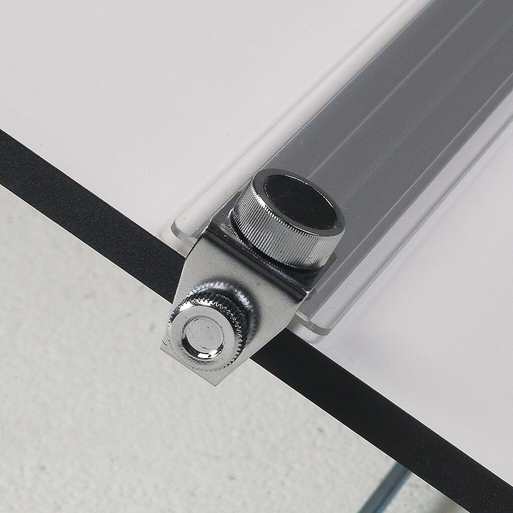 Pro-Draft Deluxe Adjustable Parallel Straightedge Board w/Adjustable Stand, White, 20" x 26"