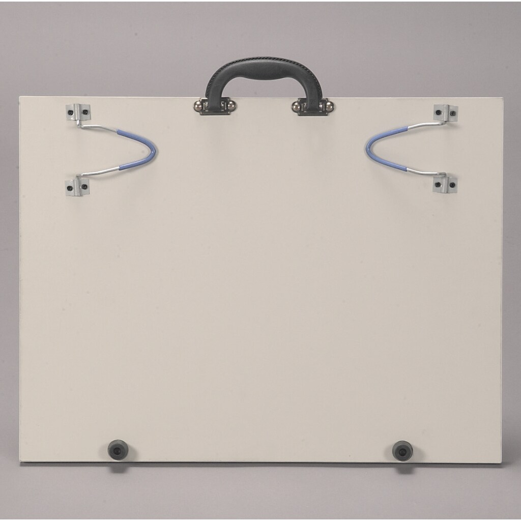 Portable Art/Drawing Studio w/Easy-Fold Legs, White, 16" x 21"