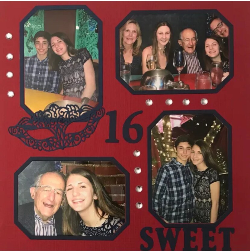 Photo Dies Kit 14 Square and Rectangle Dies Full Page Layout Dies