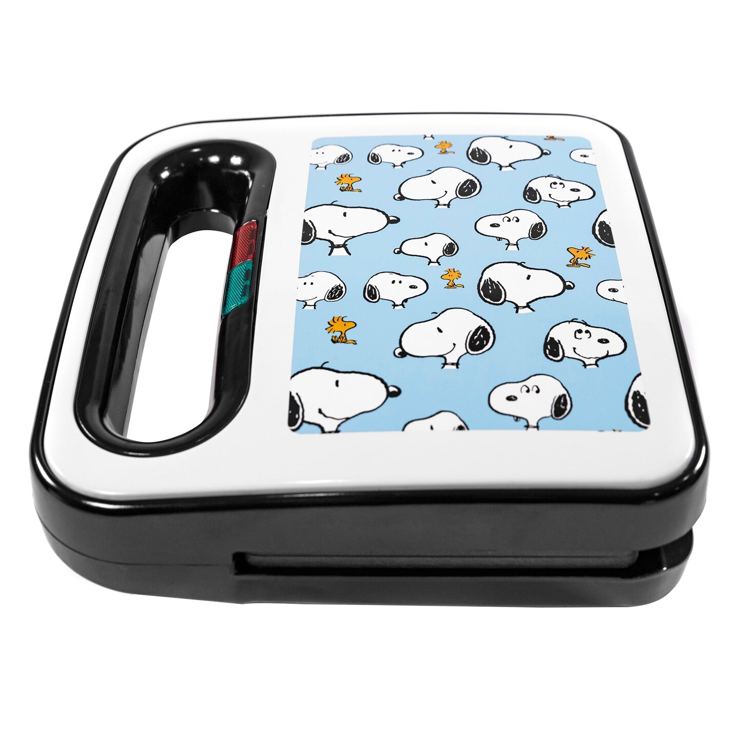 Uncanny Brands Peanuts Snoopy & Woodstock DoubleSquare Waffle Maker