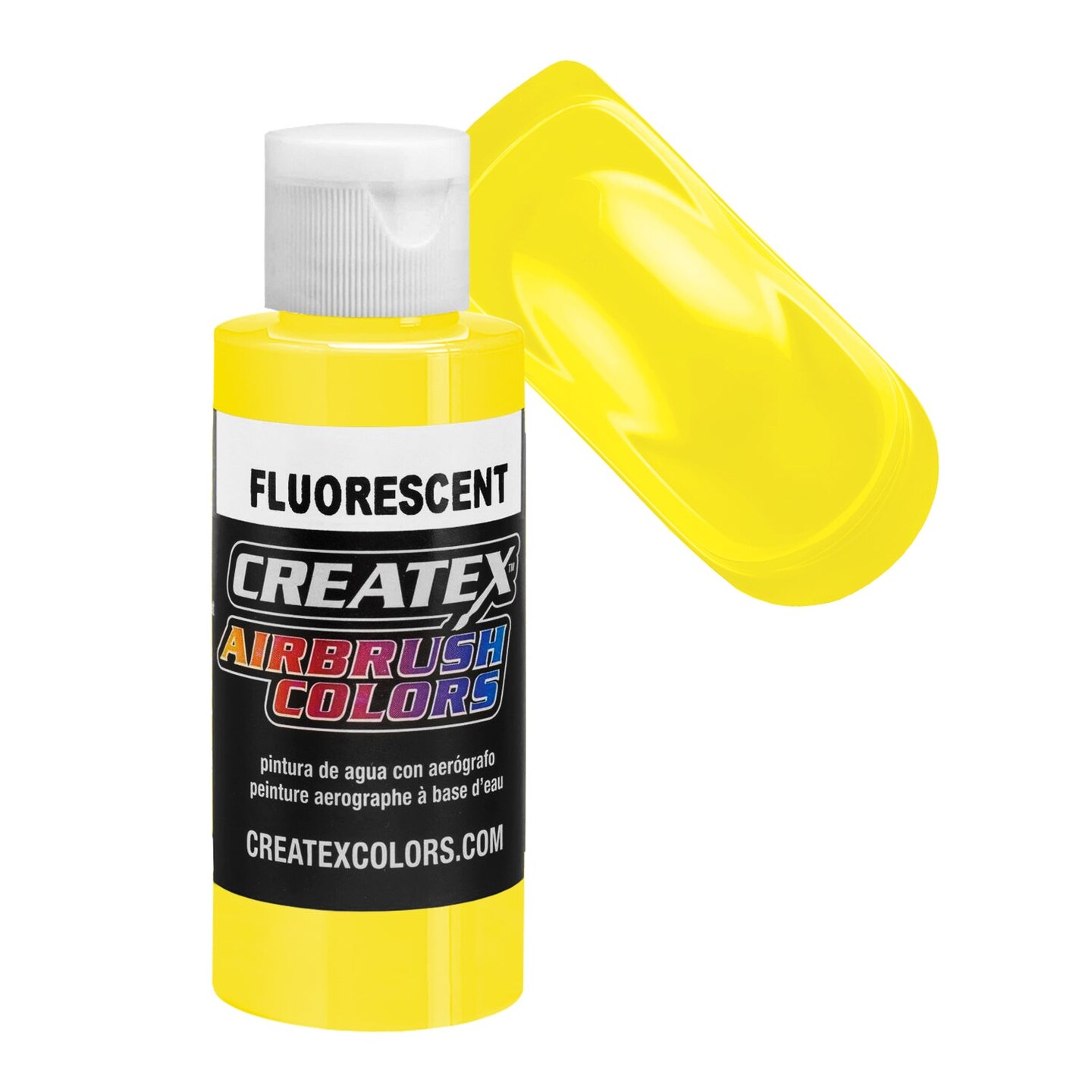 Yellow Fluorescent Neon Airbrush Paint, 1 Quart Airbrushing Michaels