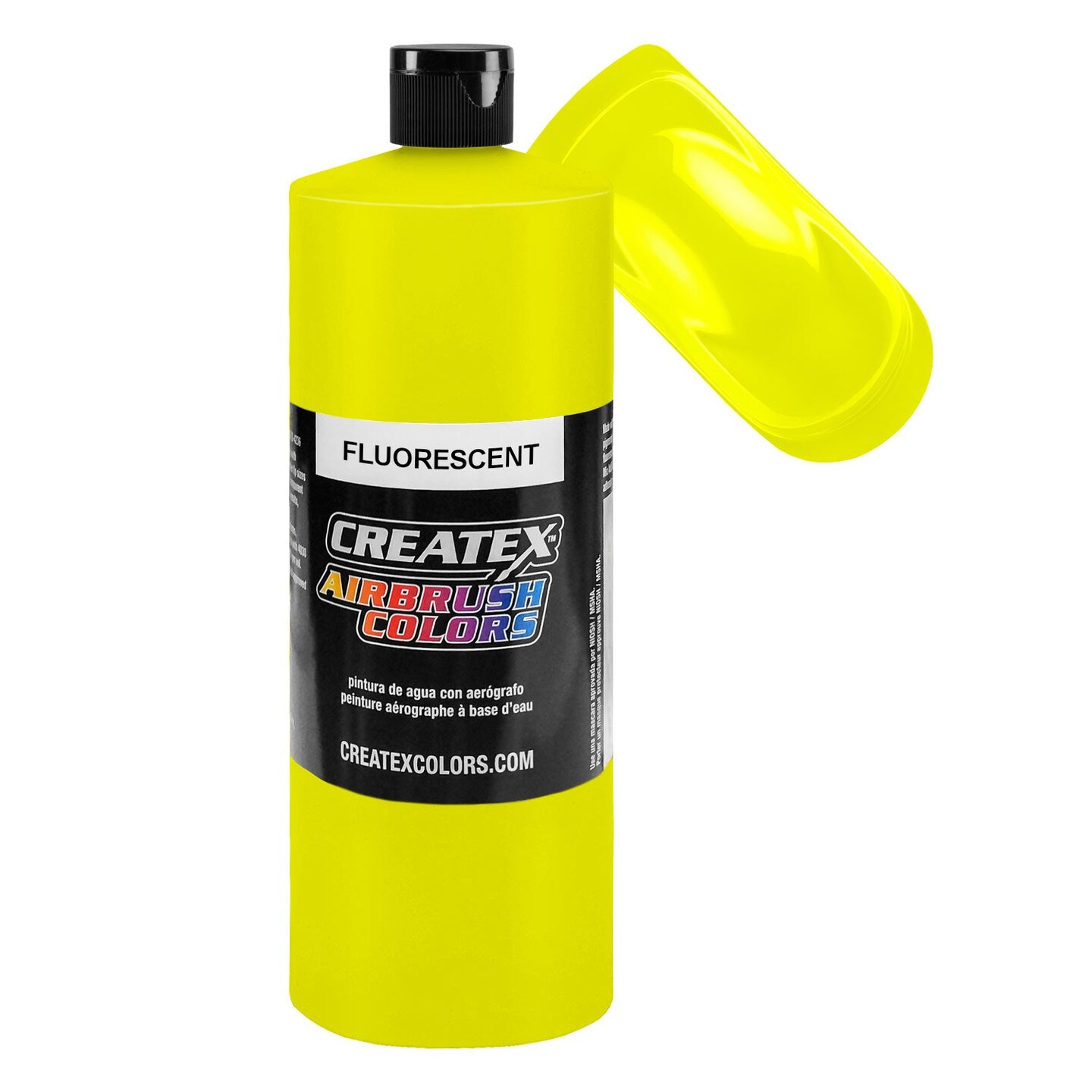 Yellow Fluorescent Neon Airbrush Paint, 1 Quart Airbrushing Michaels