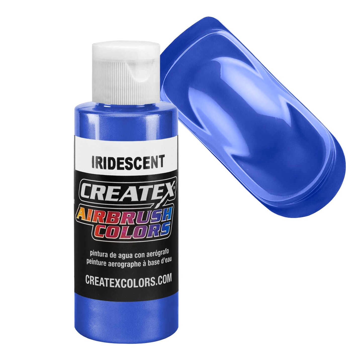 Electric Blue Iridescent Airbrush Paint, 4 oz. Airbrushing Michaels