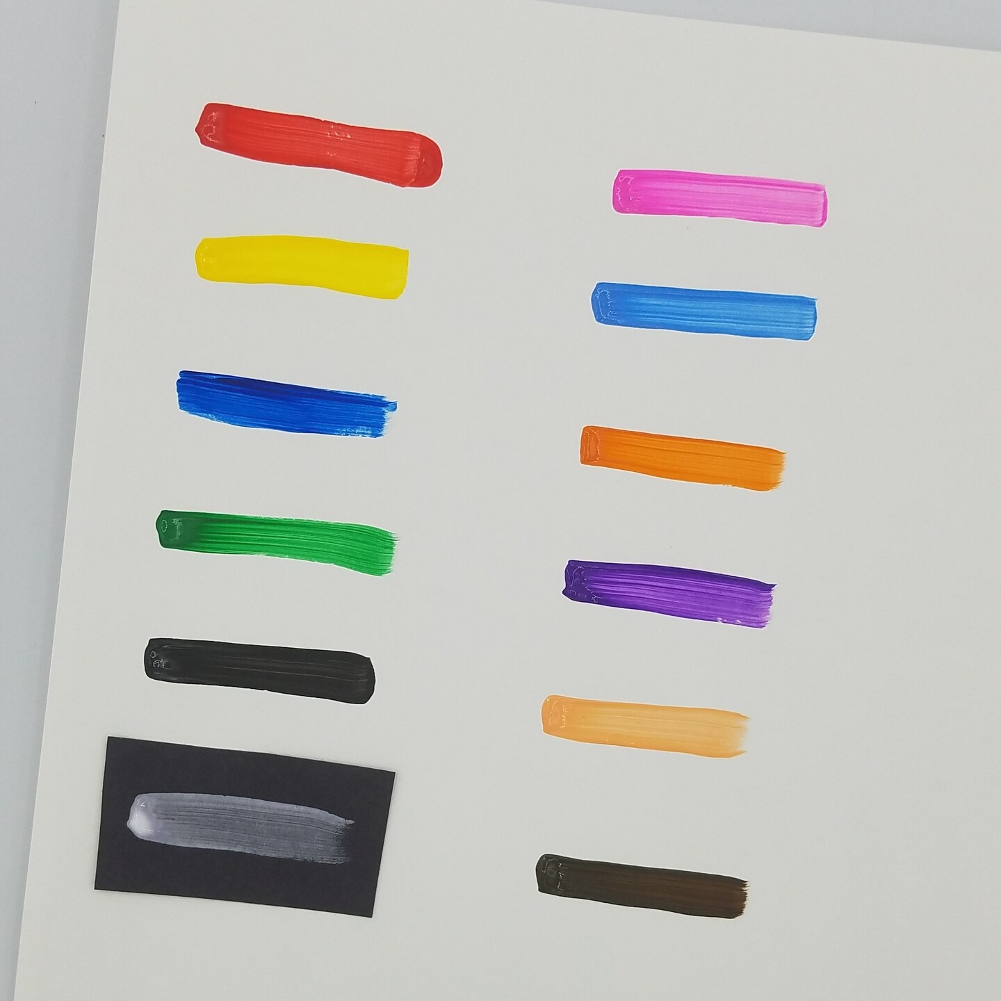 5ML Acrylic Paint Strips, Kids Paint, 12 Colors