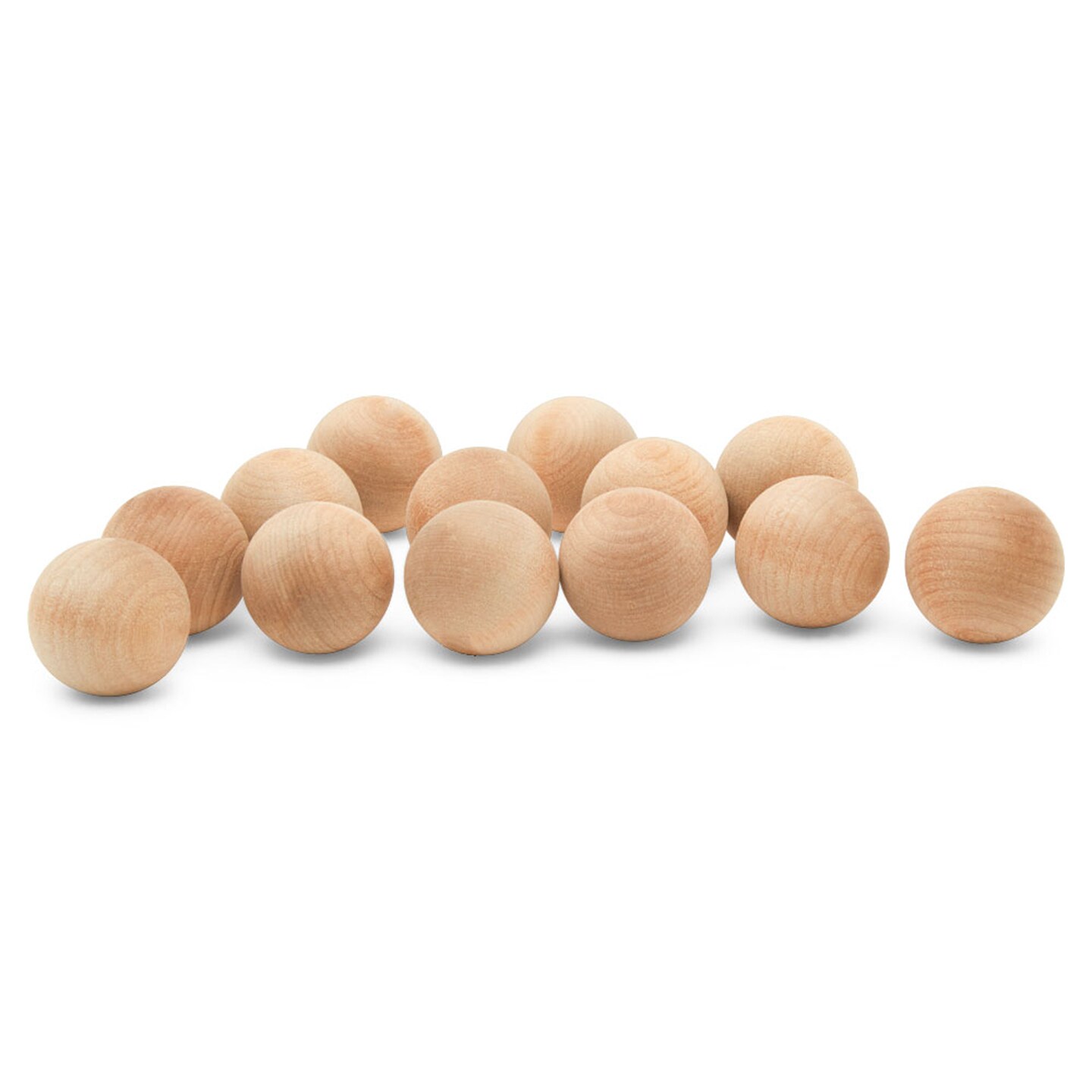 4 inch Round Wooden Balls for Crafts, Bag of 3 Unfinished and Smooth Round  Birch Hardwood Balls, and Wooden Spheres, by Woodpeckers