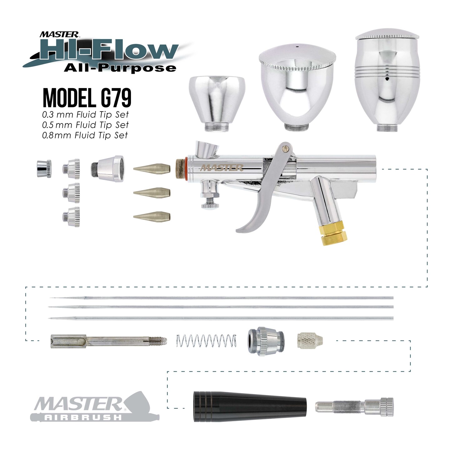 HIFLOW Precision Pistol Trigger Fixed DualAction Gravity Feed