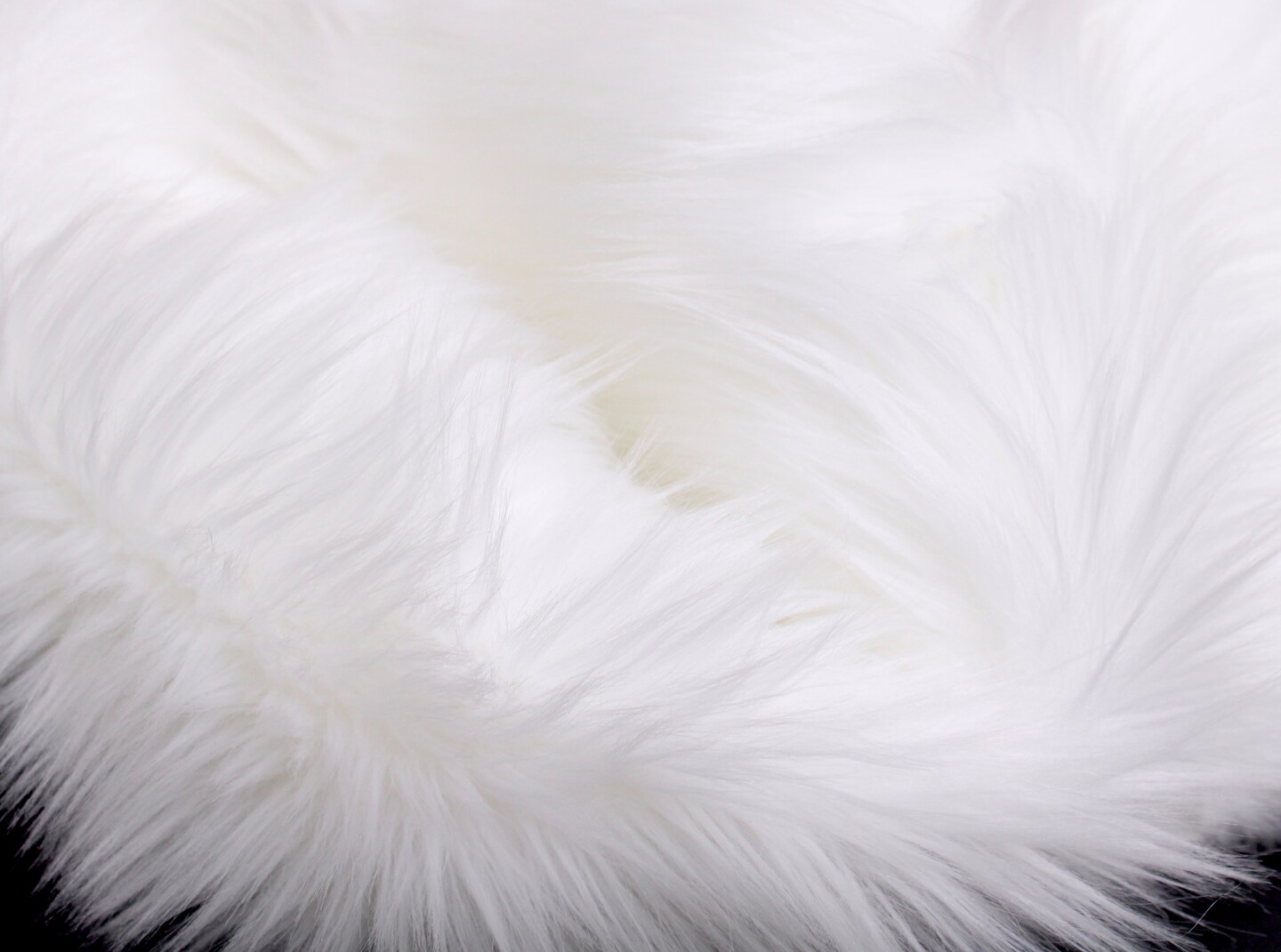 White Faux Fur by Trendy Luxe