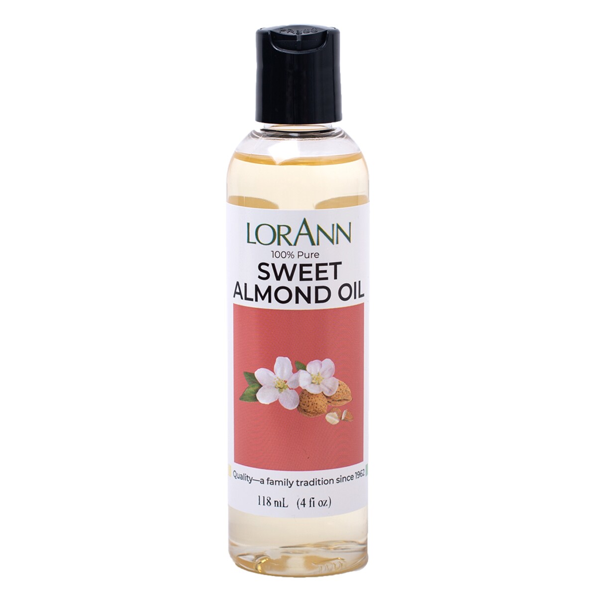 LorAnn Oils Almond Oil (Sweet), 4 ounce